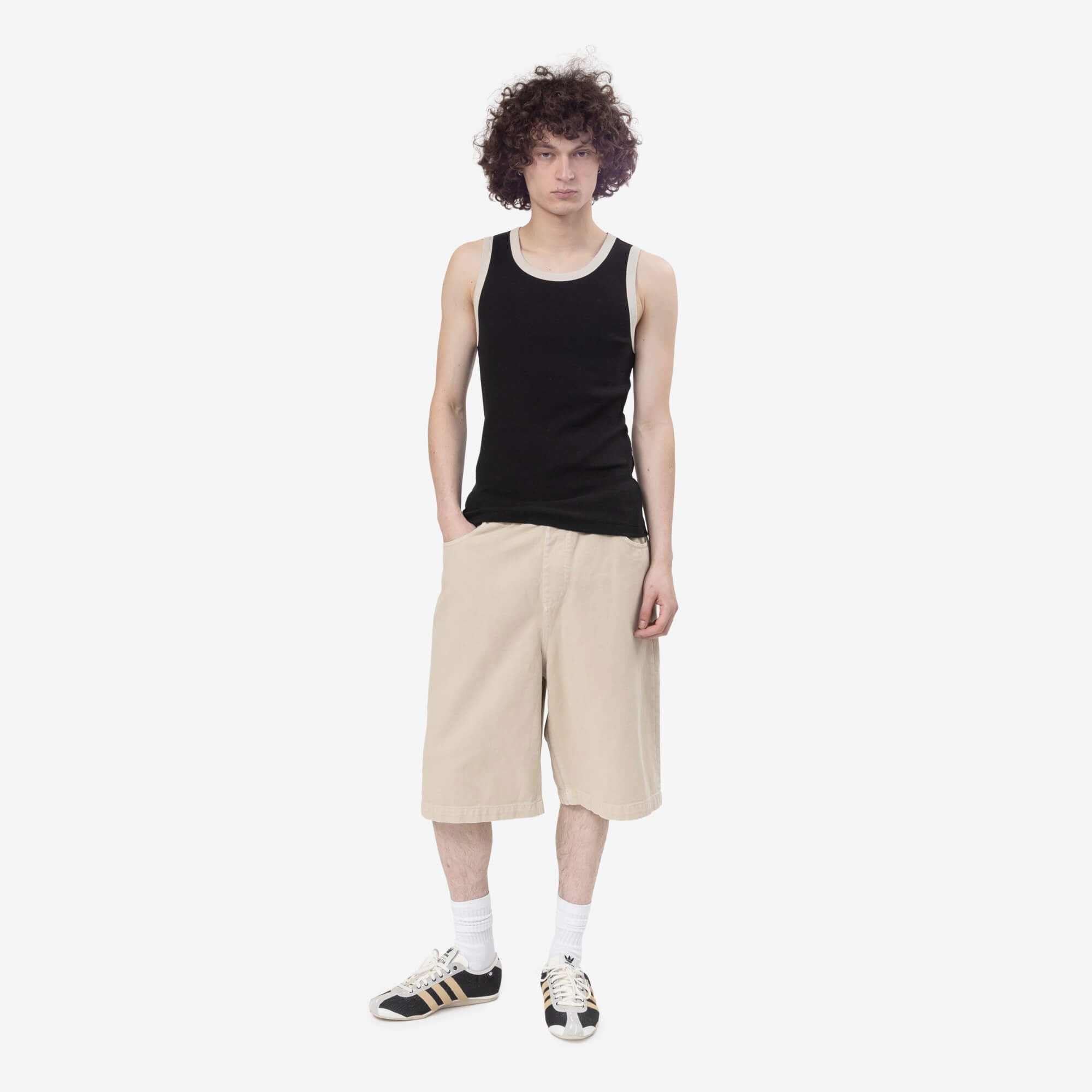 Entire Studios Contro Tank Top Skunk - 2