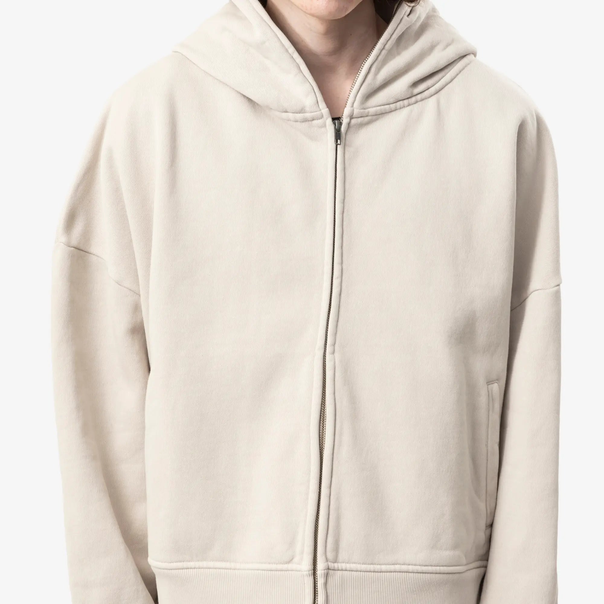 Entire Studios Eternal Zip Hoody Off White - 5