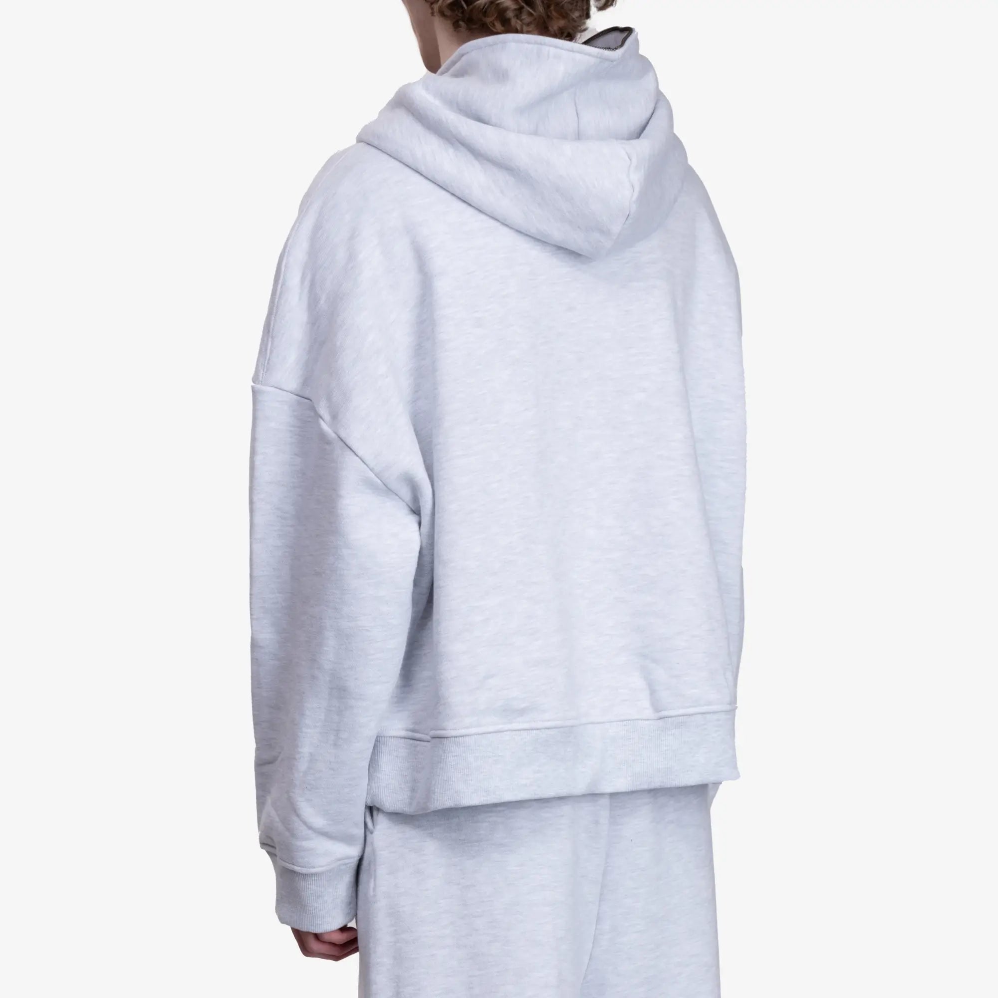 Entire Studios Eternal Zip Hoody Heather Grey - 4