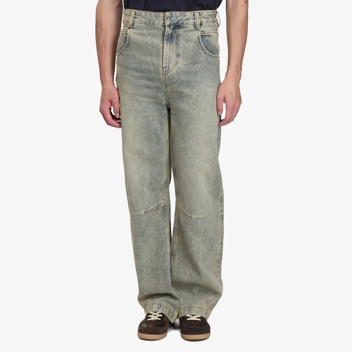 Entire Studios Gem Jeans – Vintage Sage Straight Fit