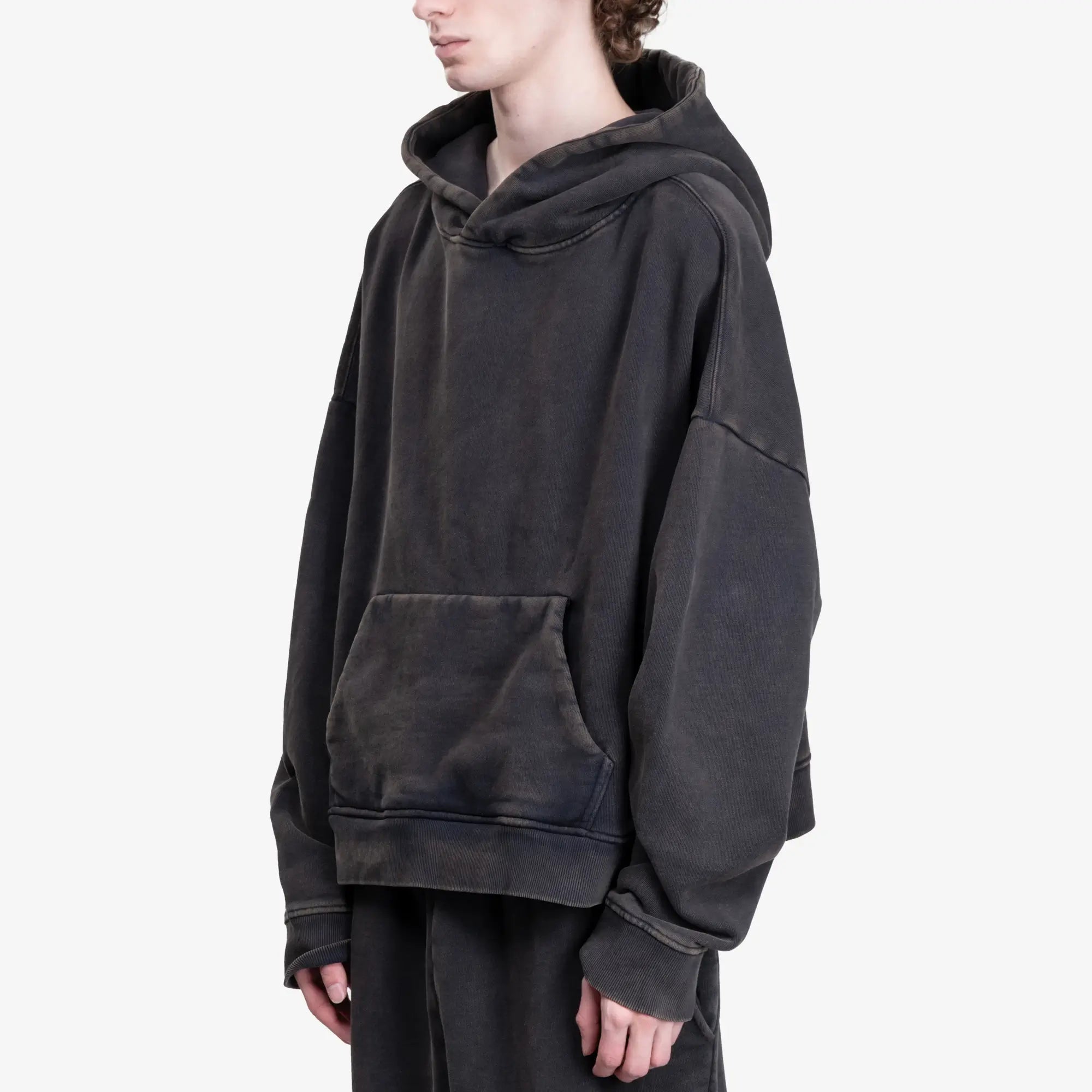 Entire Studios Heavy Hoody Washed Black - 2