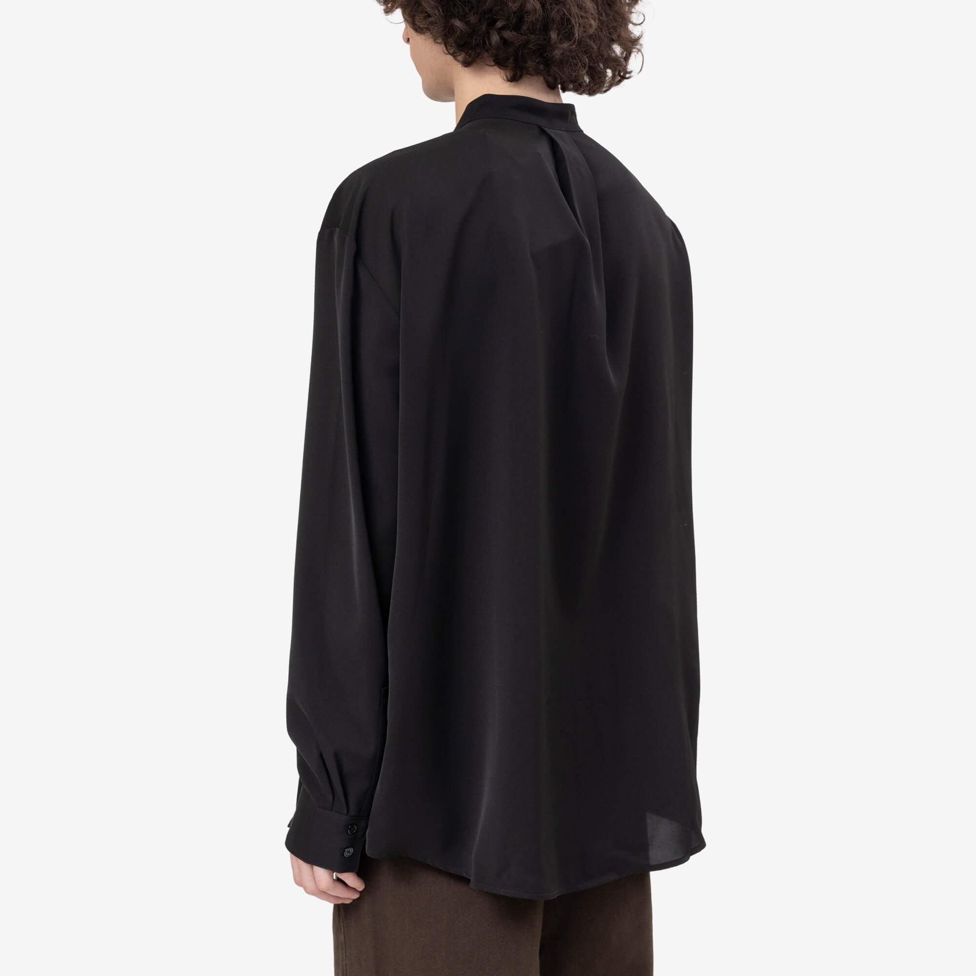 Entire Studios Mao Dart Shirt Black - 4