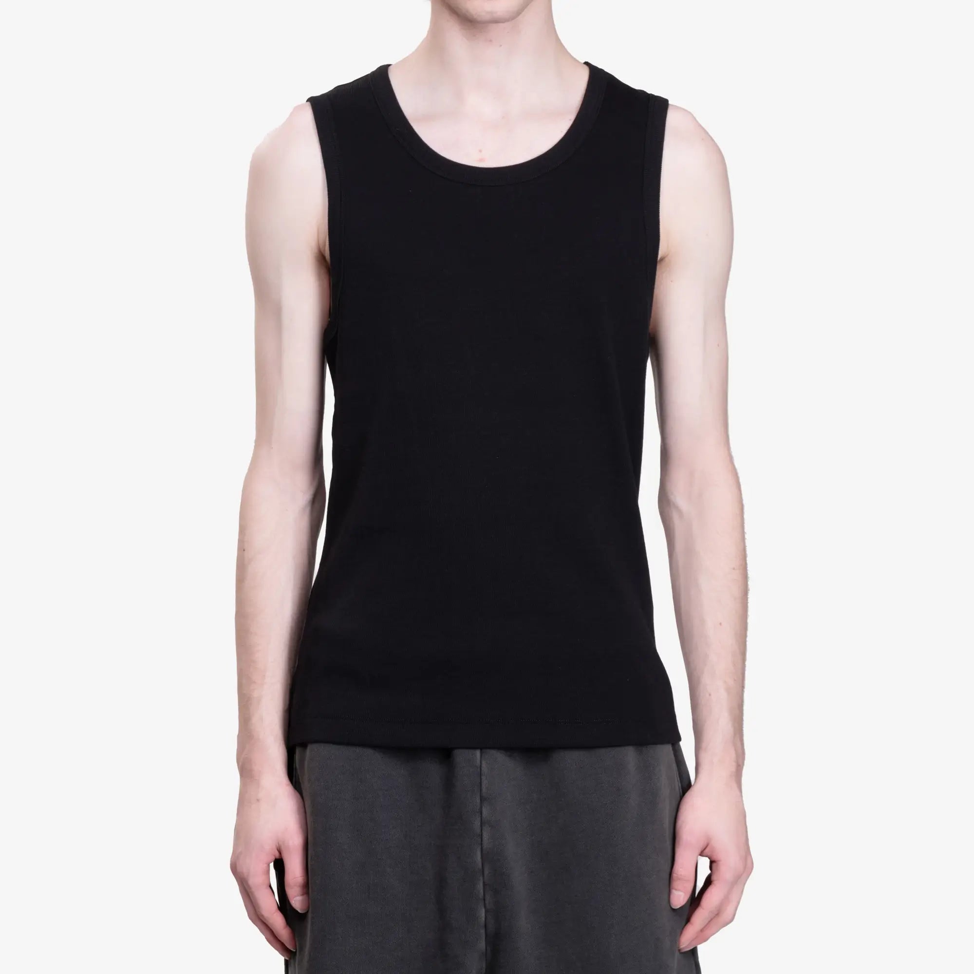 Entire Studios Rib Tank Top Black - 1