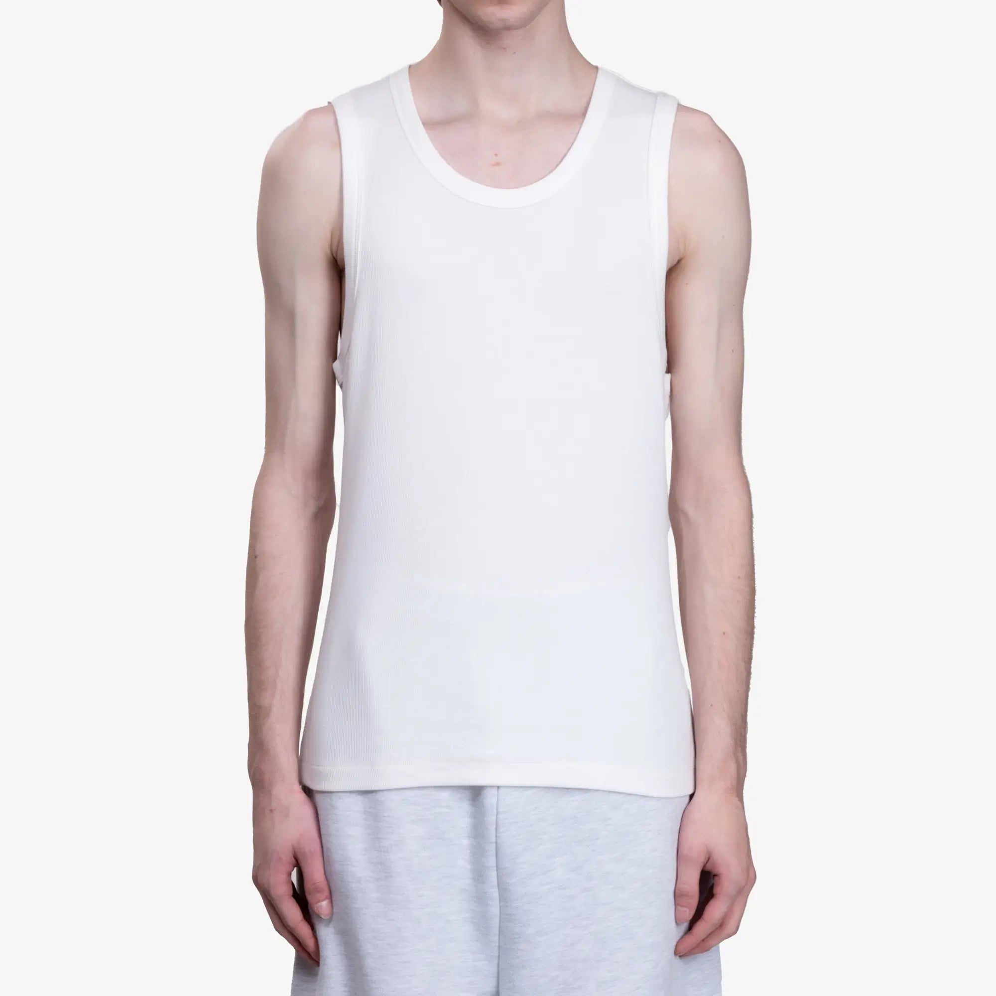 Entire Studios Rib Tank Top White - 1