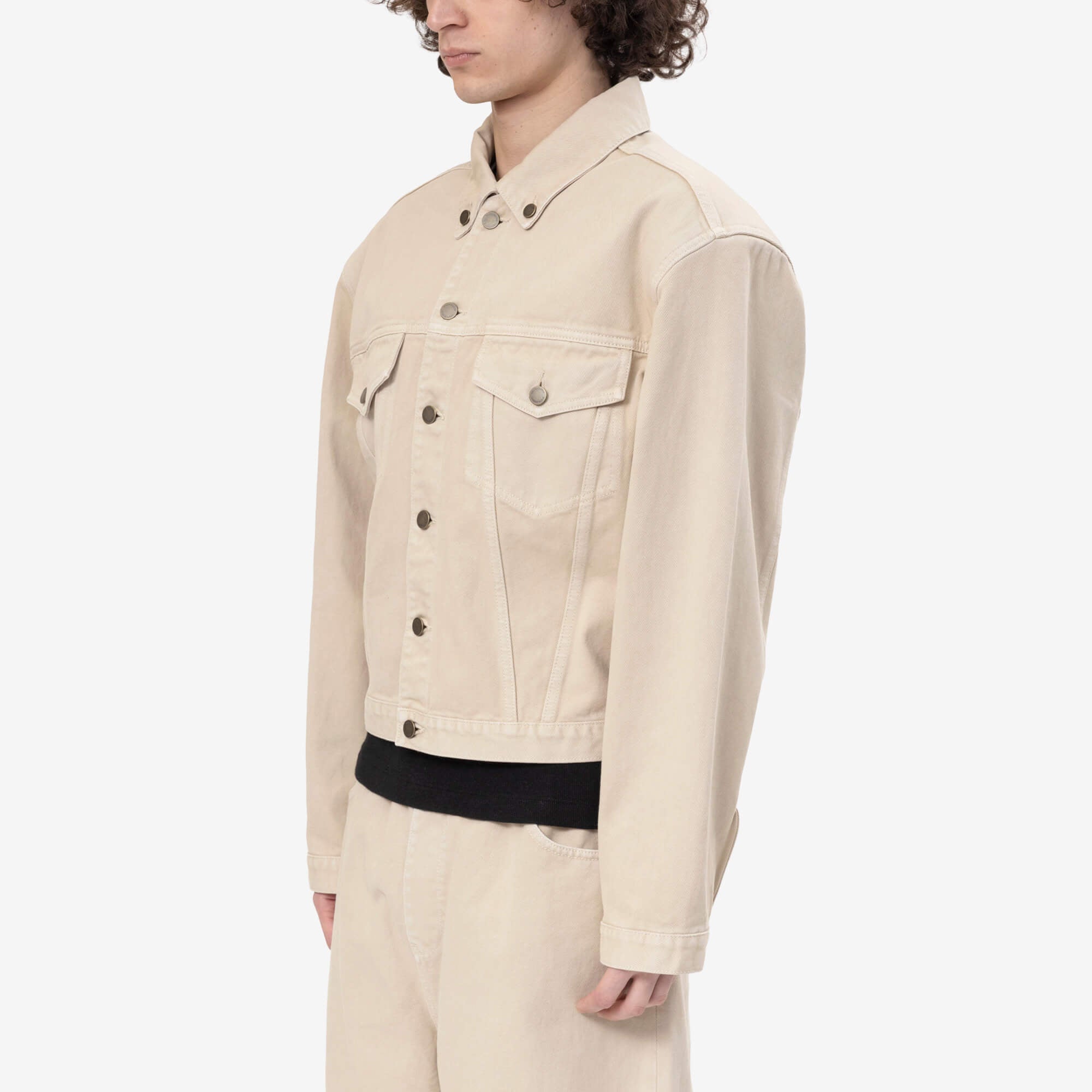 Entire Studios Shrunken Denim Jacket Canyon - 3