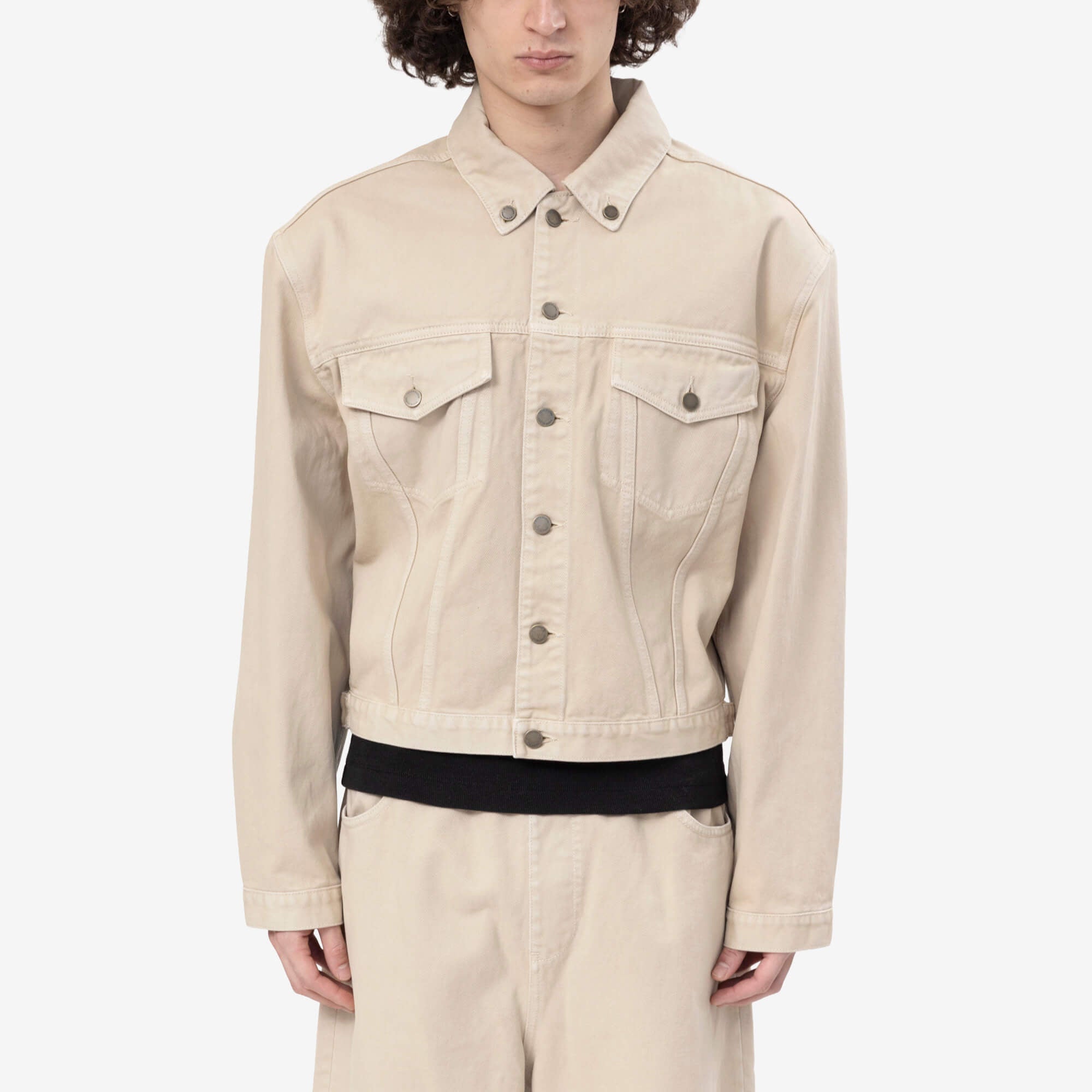 Entire Studios Shrunken Denim Jacket Canyon - 1
