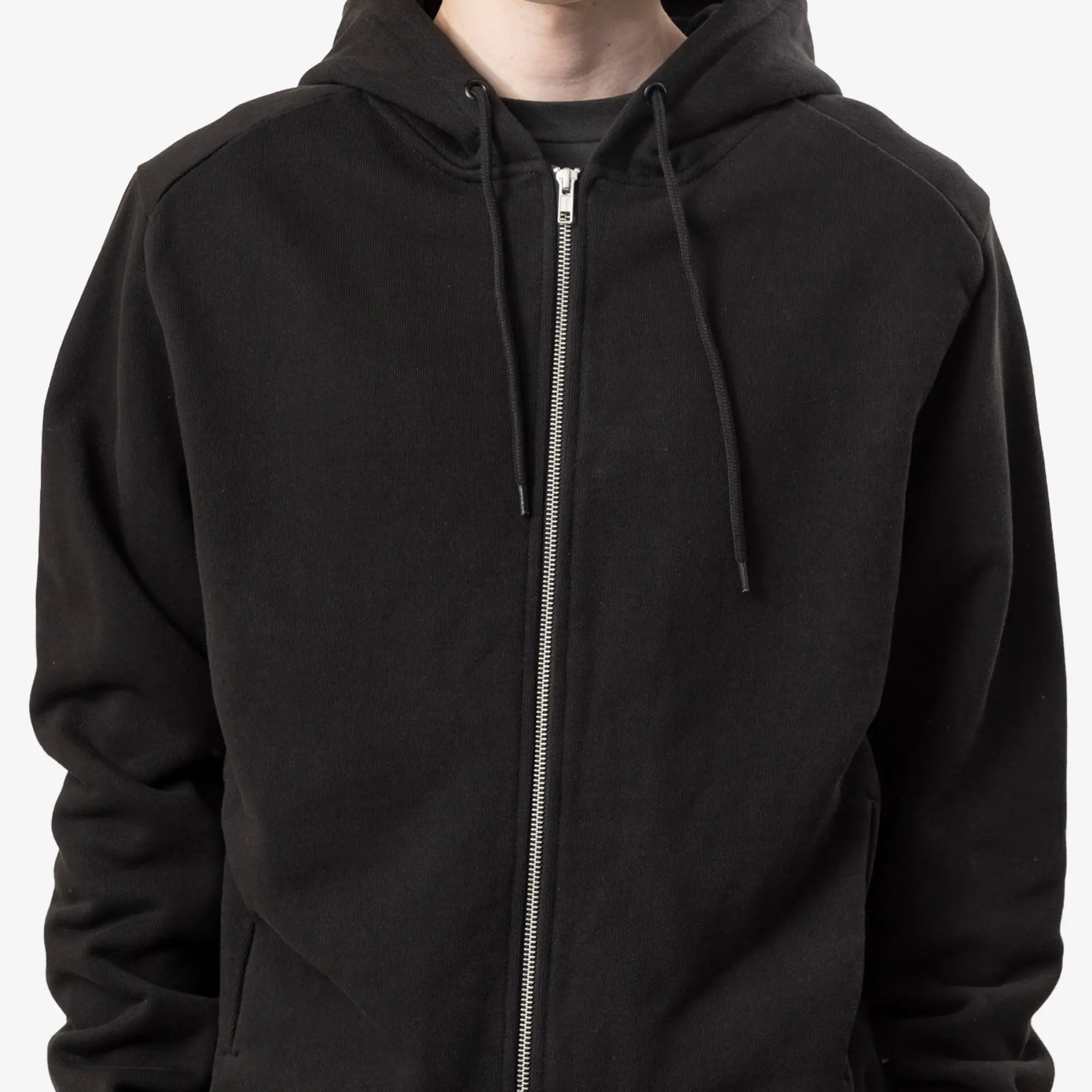 Entire Studios Slim Zip Hoody Black - 5