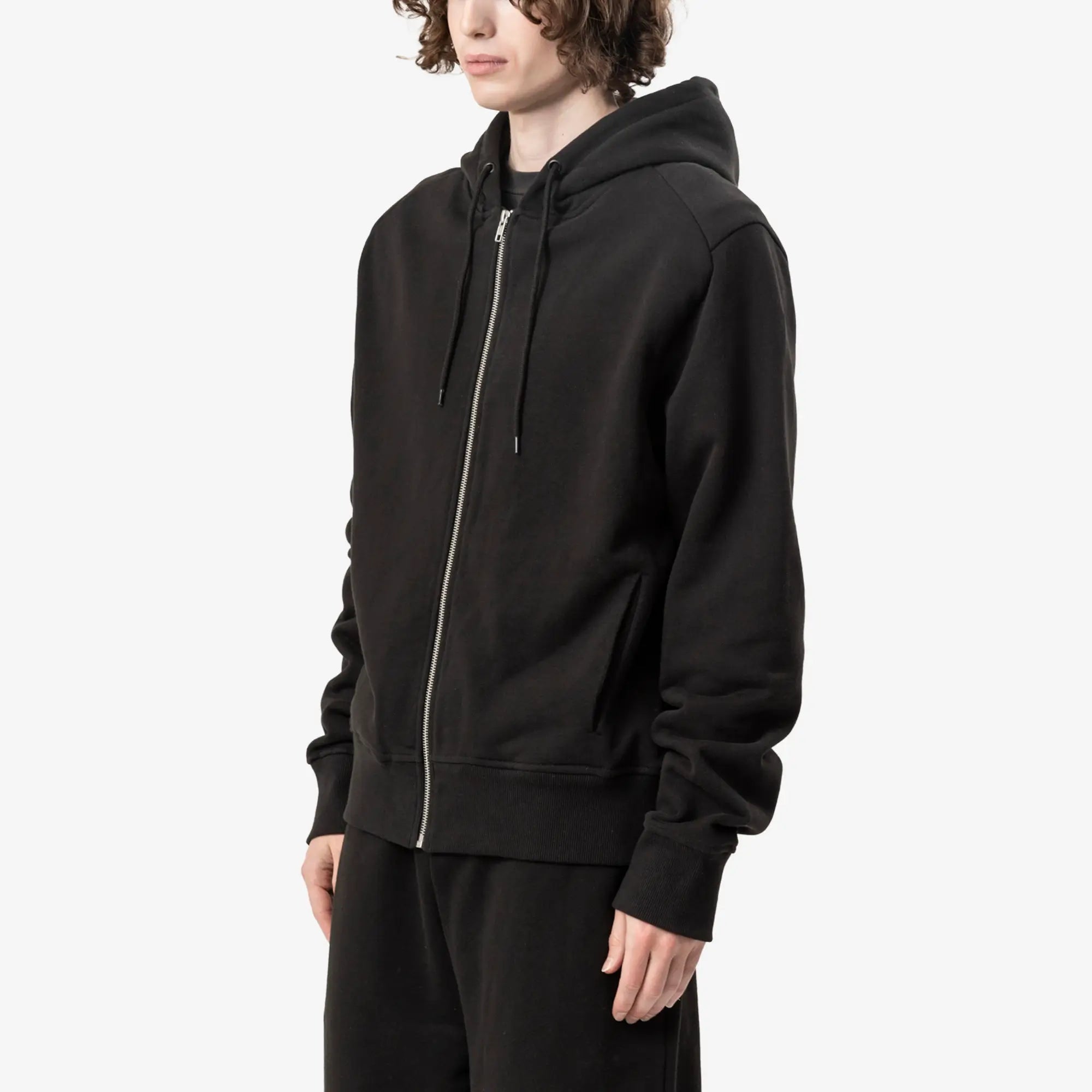 Entire Studios Slim Zip Hoody Black - 3