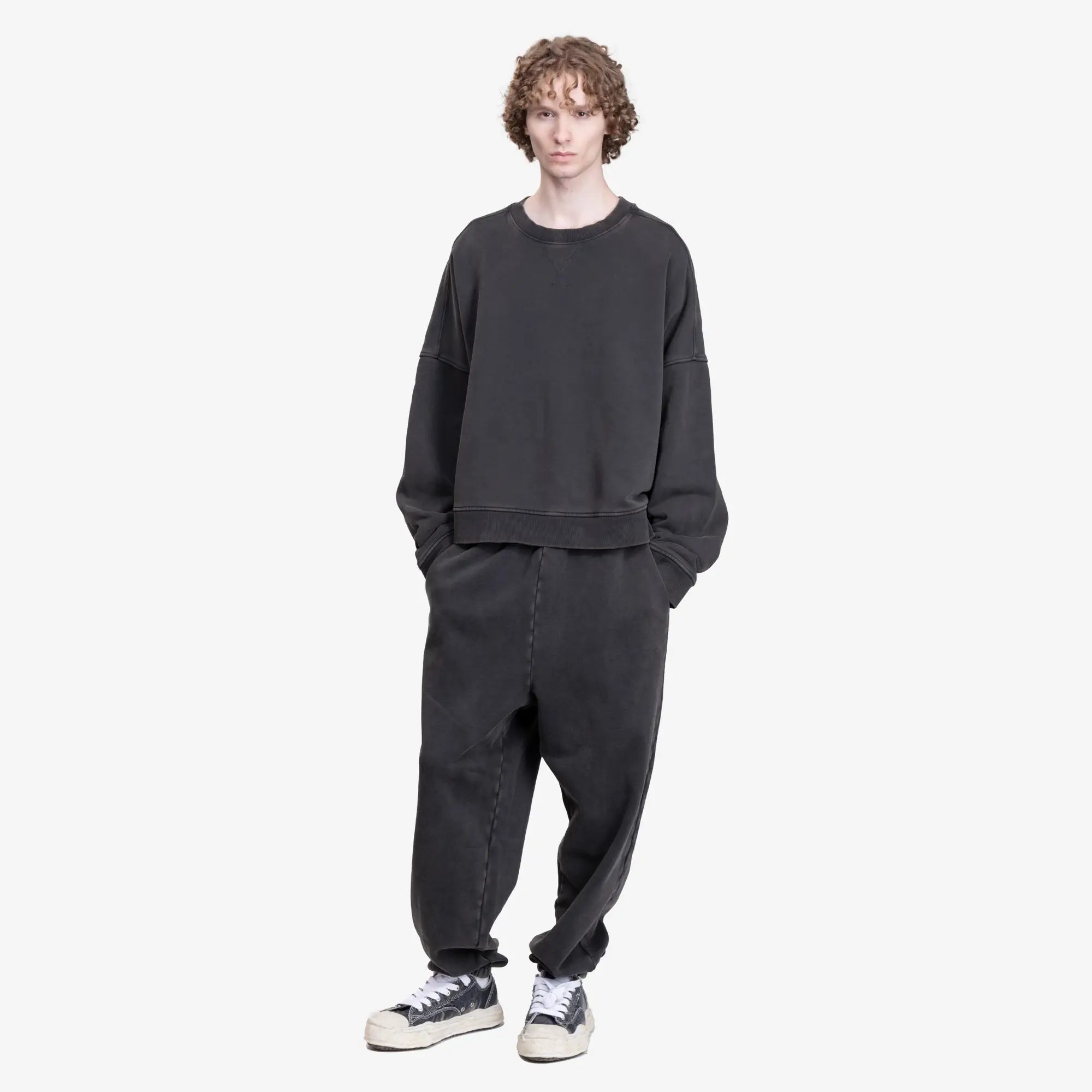 Entire Studios Standard Sweatpants Washed Black - 2