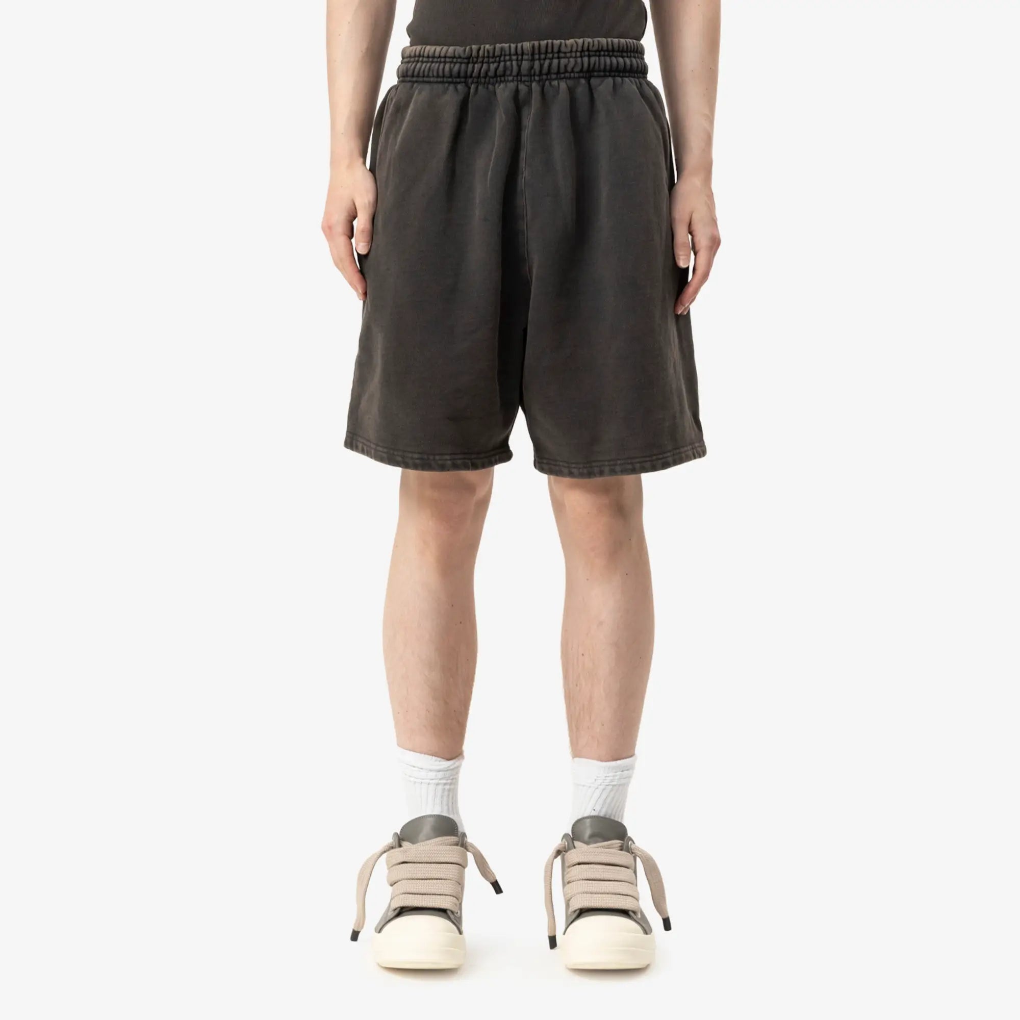 Entire Studios Standard Sweatshorts Washed Black - 1