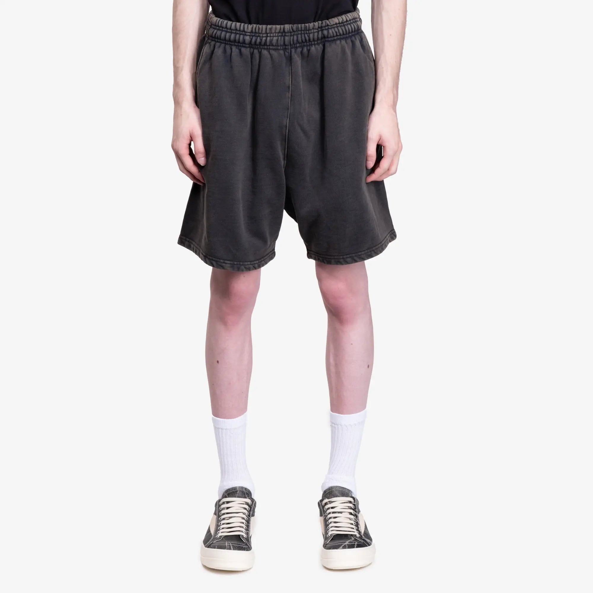 Entire Studios Standard Sweatshorts Washed Black - 1