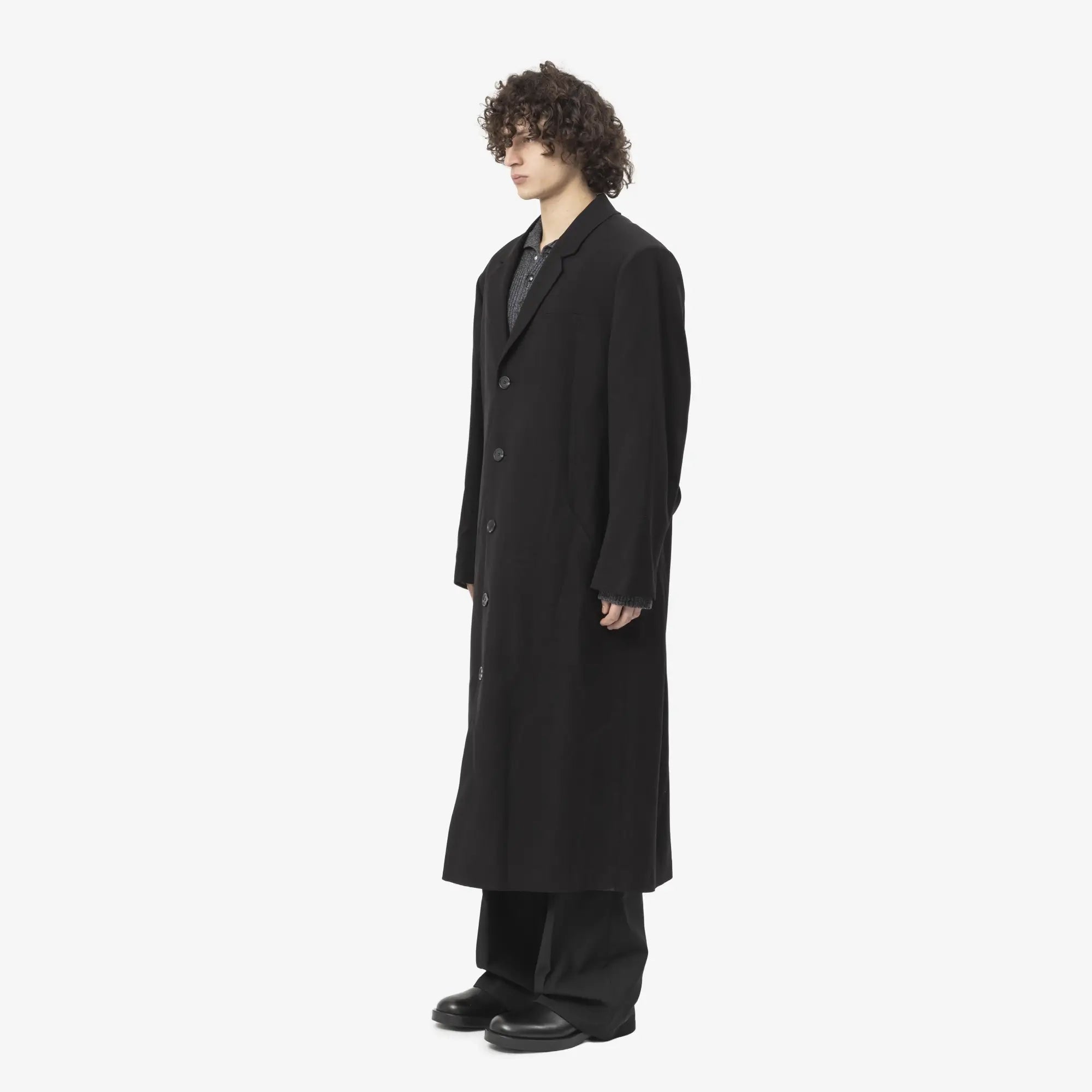 Entire Studios Structured Coat Black - 3