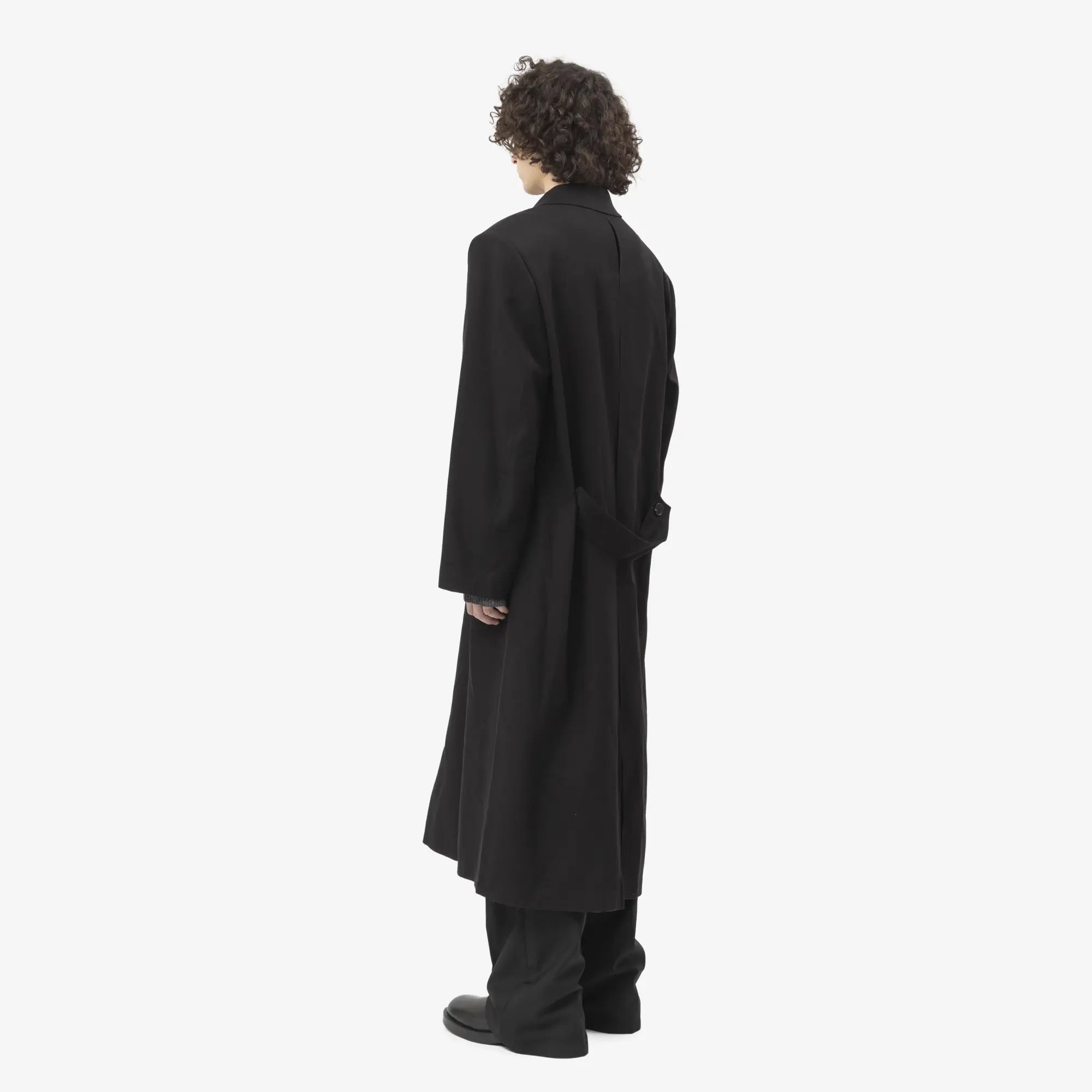 Entire Studios Structured Coat Black - 4
