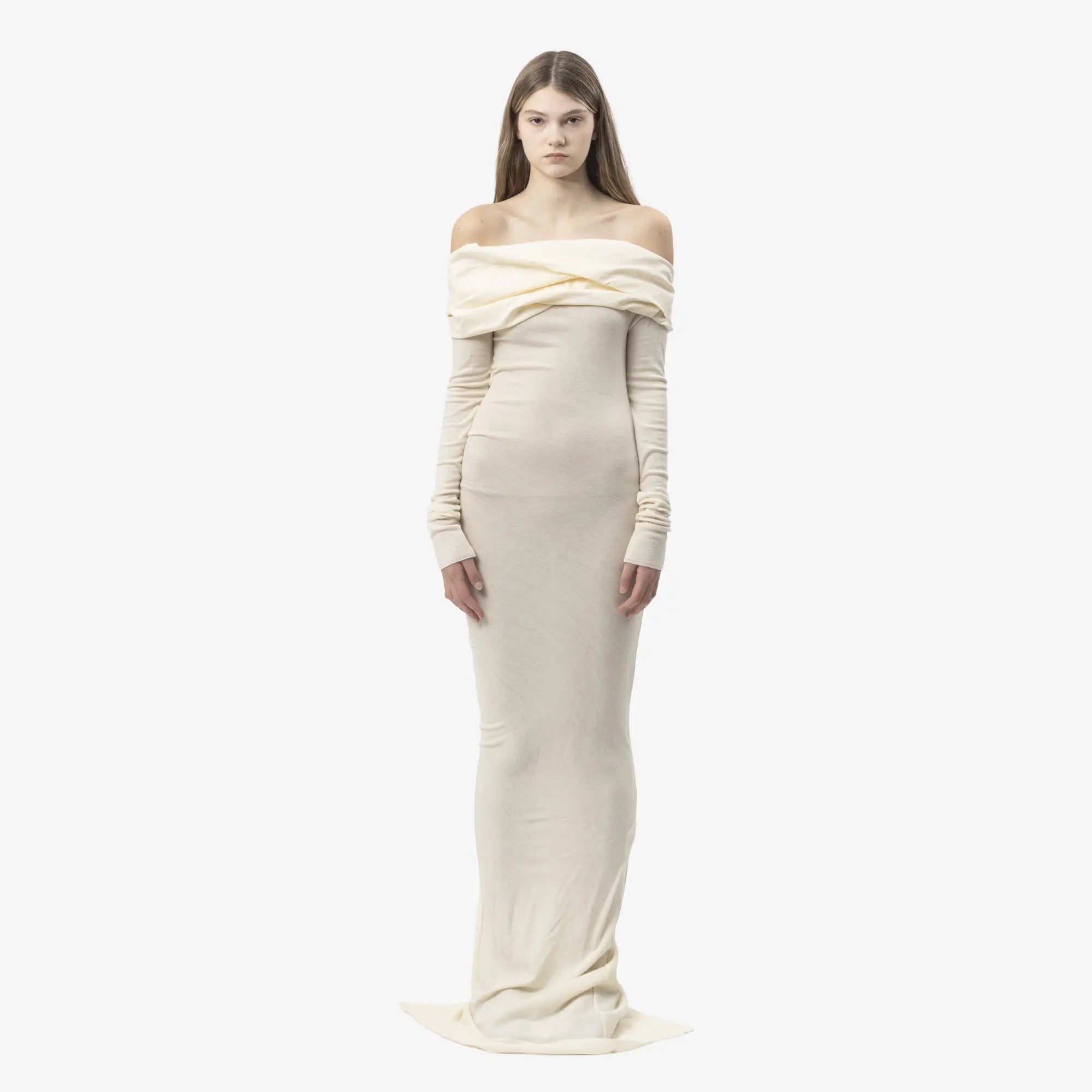 Entire Studios Womens Cavalier Dress Parchment - 1