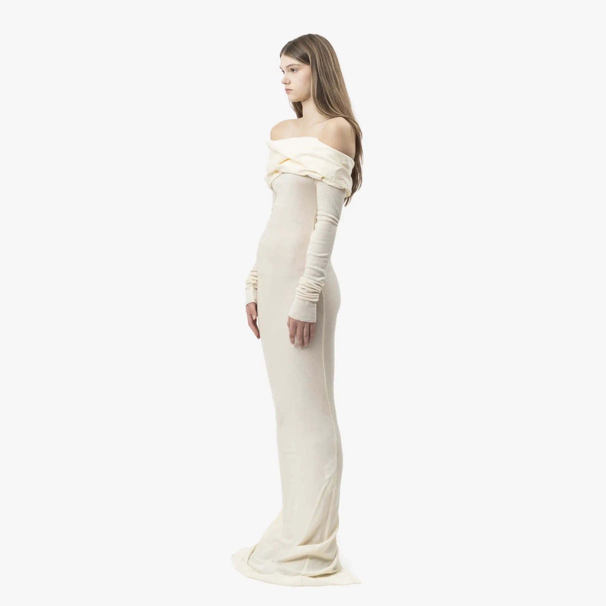Entire Studios Womens Cavalier Dress Parchment - 3