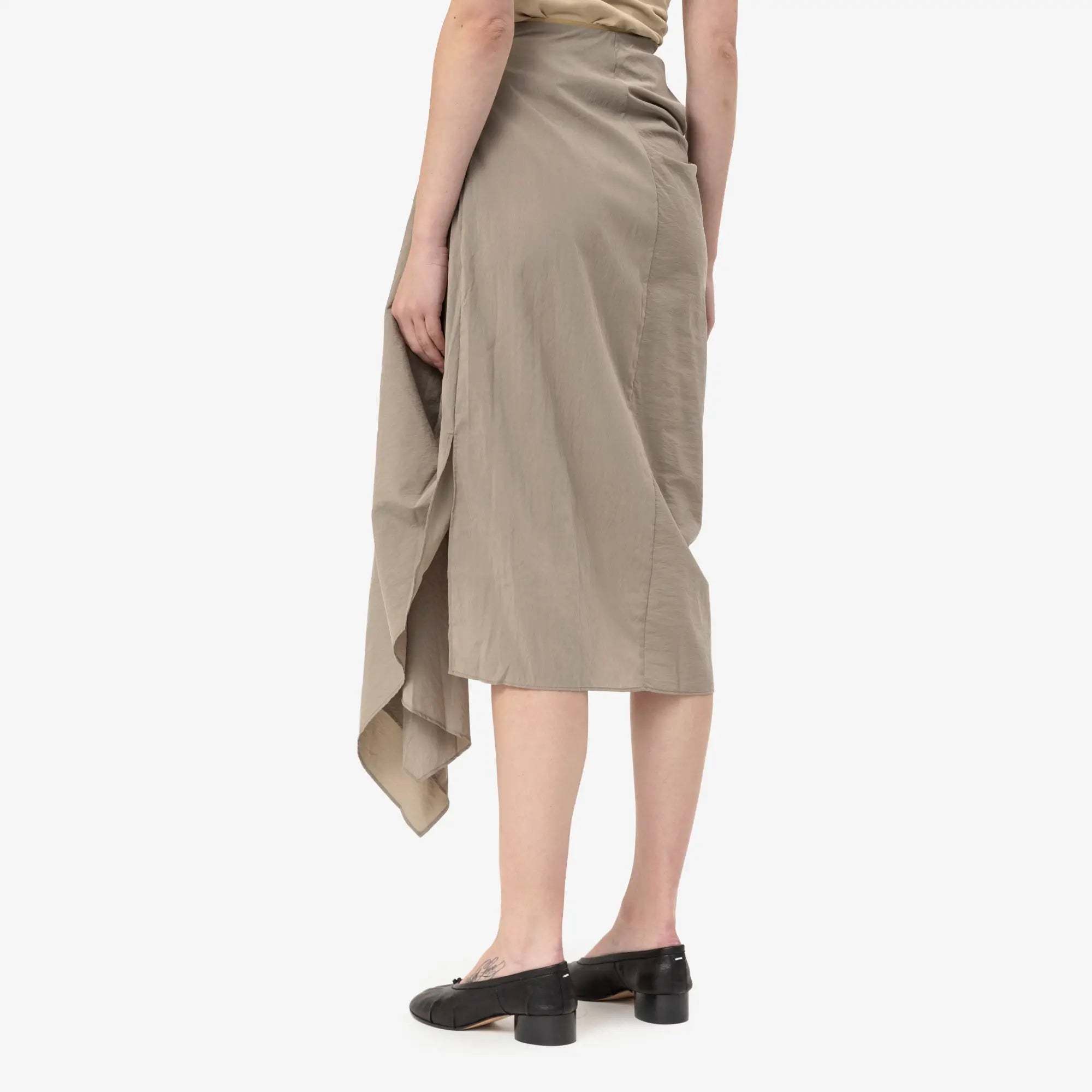 Entire Studios Womens Fleur Skirt 2 Taupe - 4