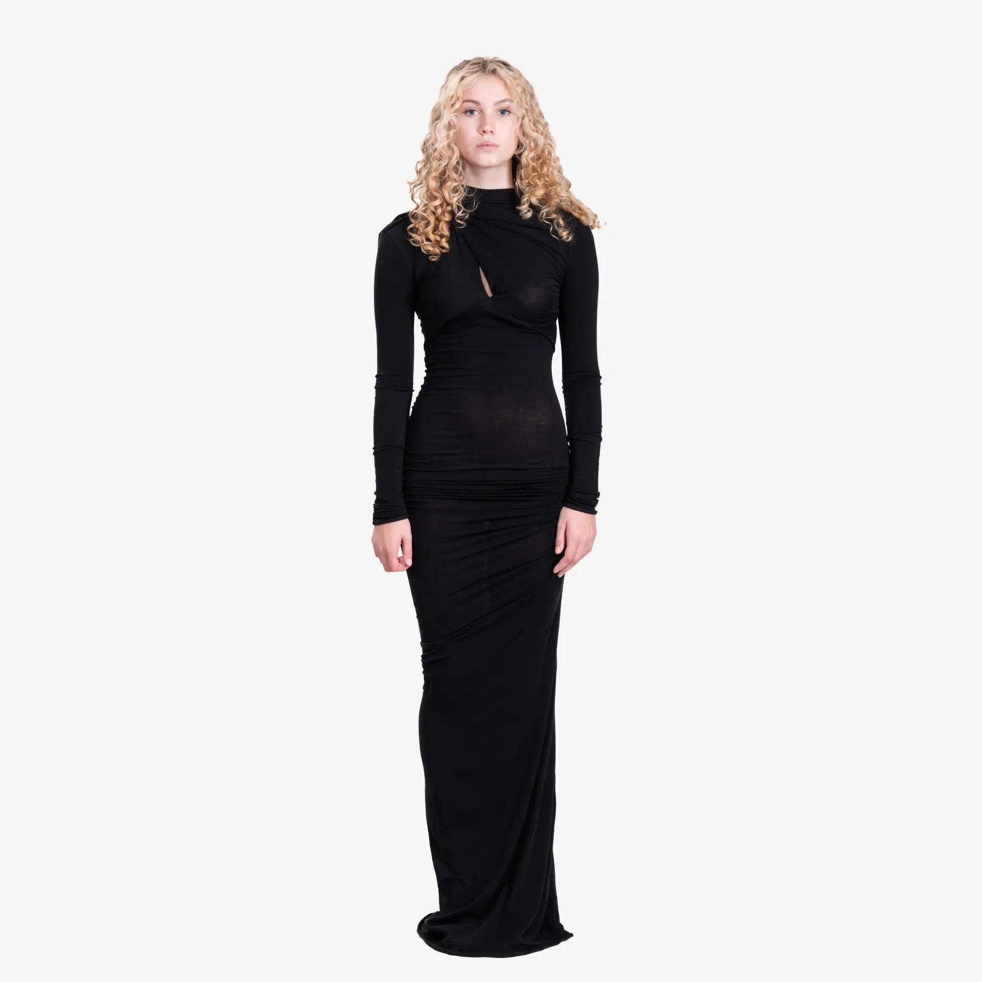 Entire Studios Womens Gres Dress Soot - 1