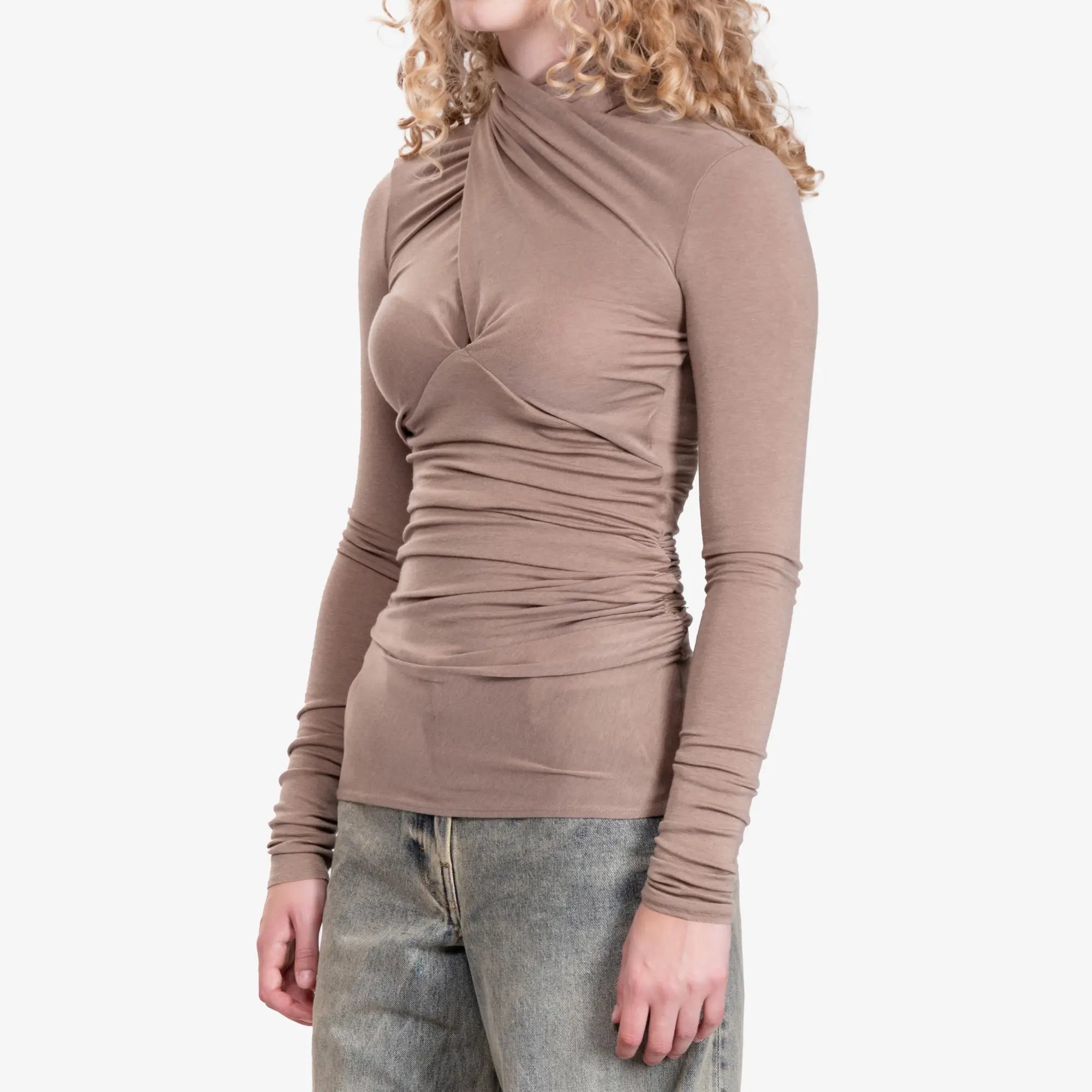 Entire Studios Womens Gres Top Peach Skin - 3