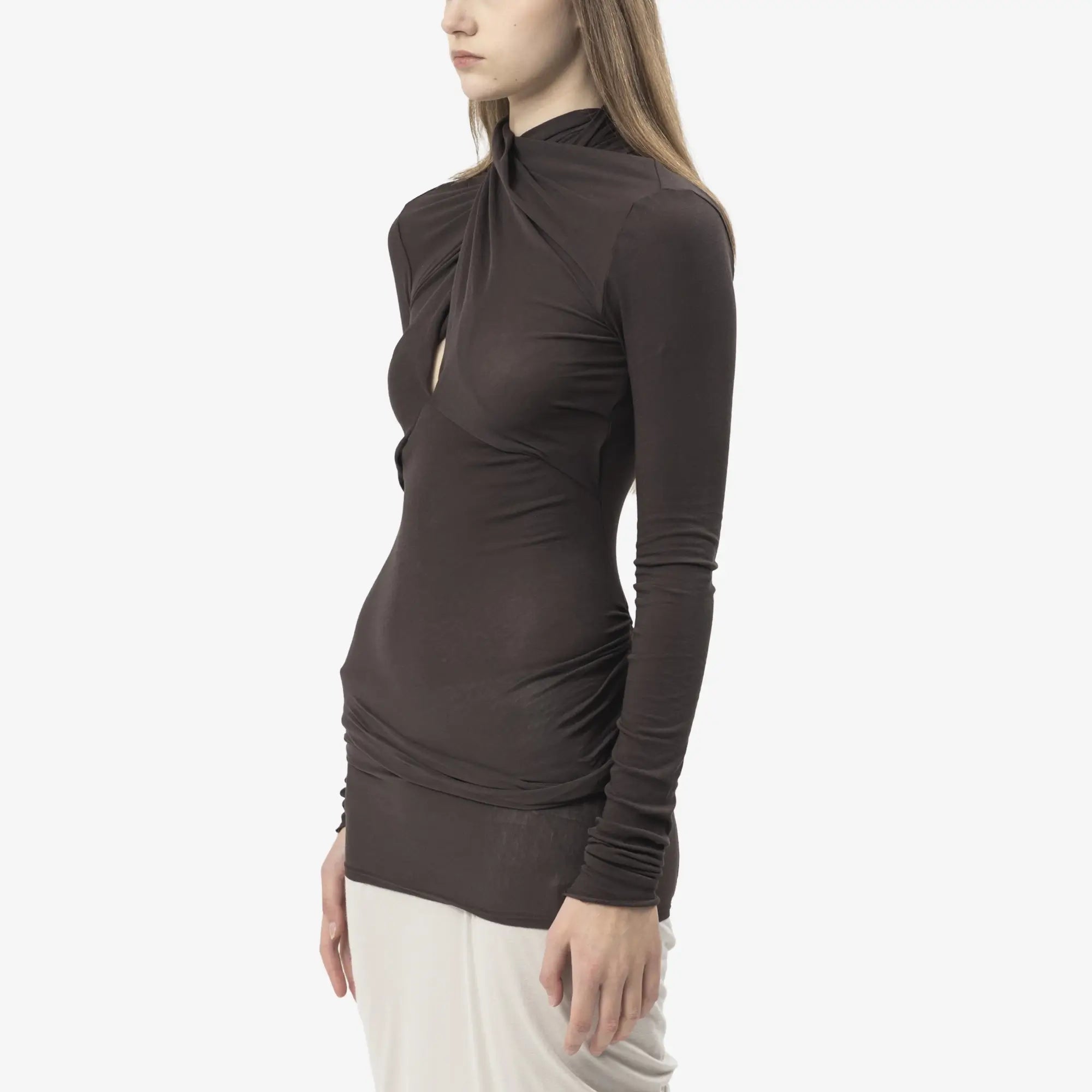 Entire Studios Womens Gres Top Toffee - 3