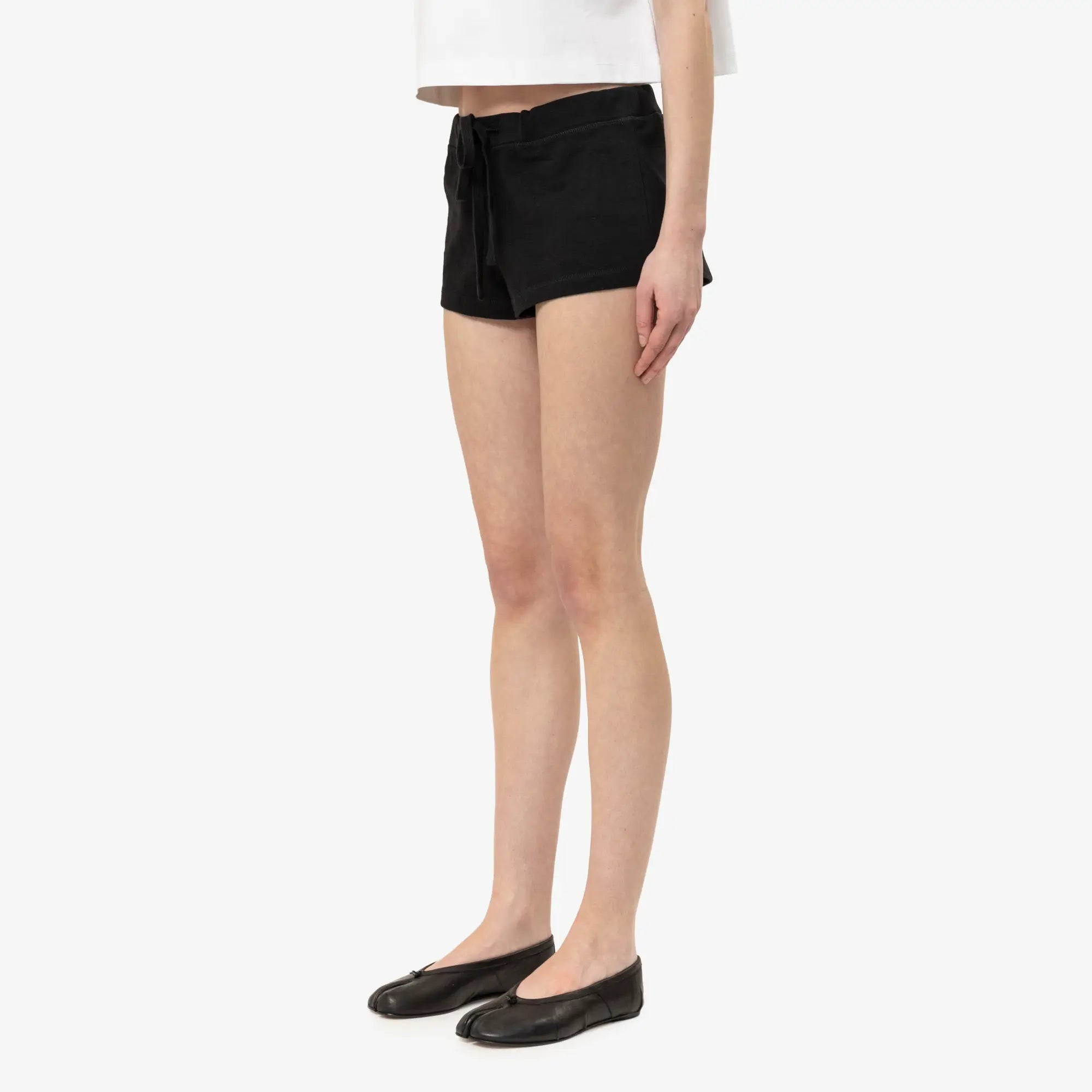Entire Studios Womens Lightweight Micro Shorts Black - 3