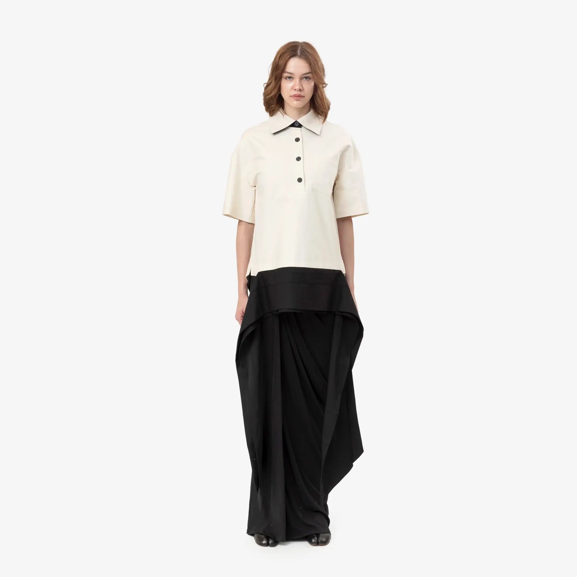 Entire Studios Womens Polo Top Ponge - 1