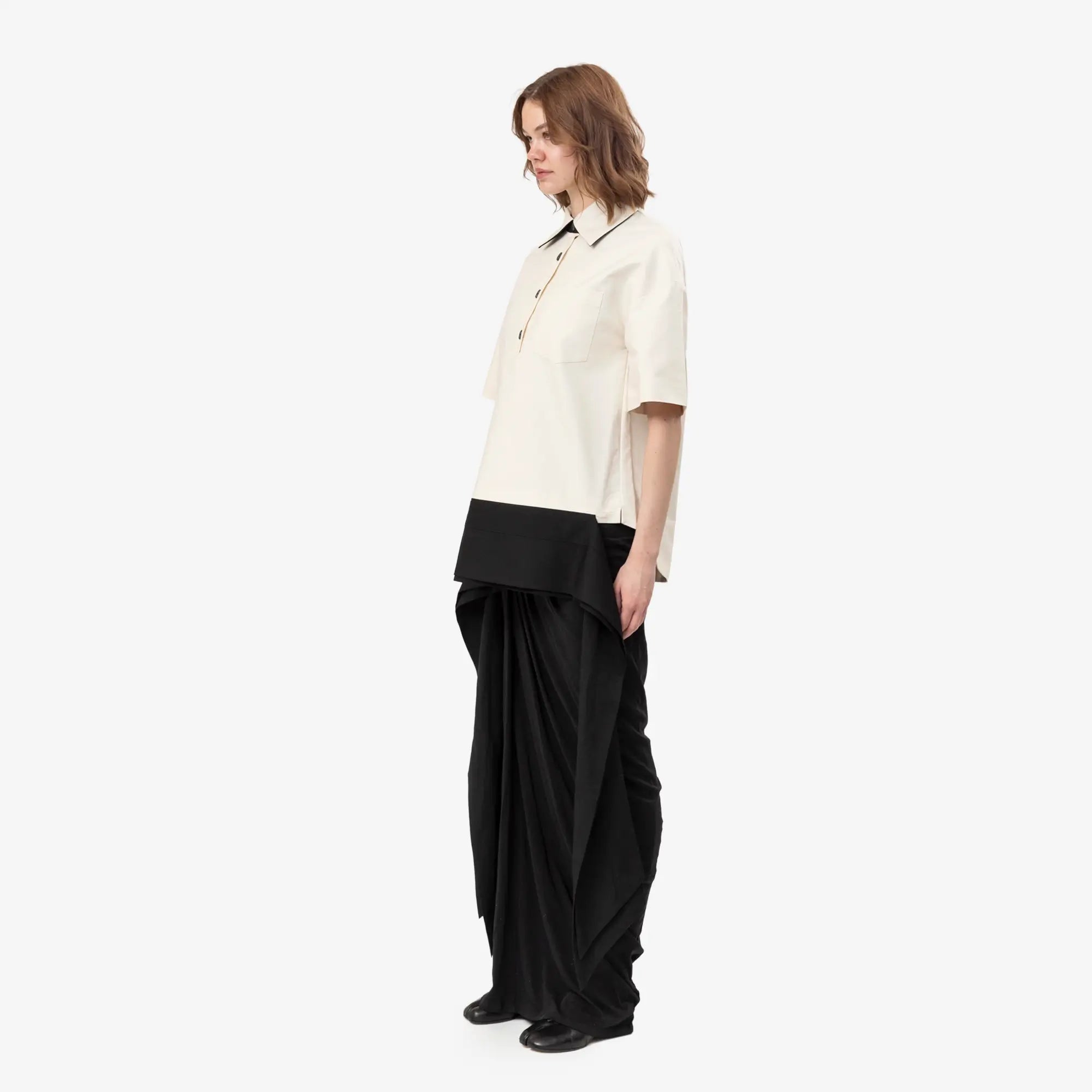Entire Studios Womens Polo Top Ponge - 3