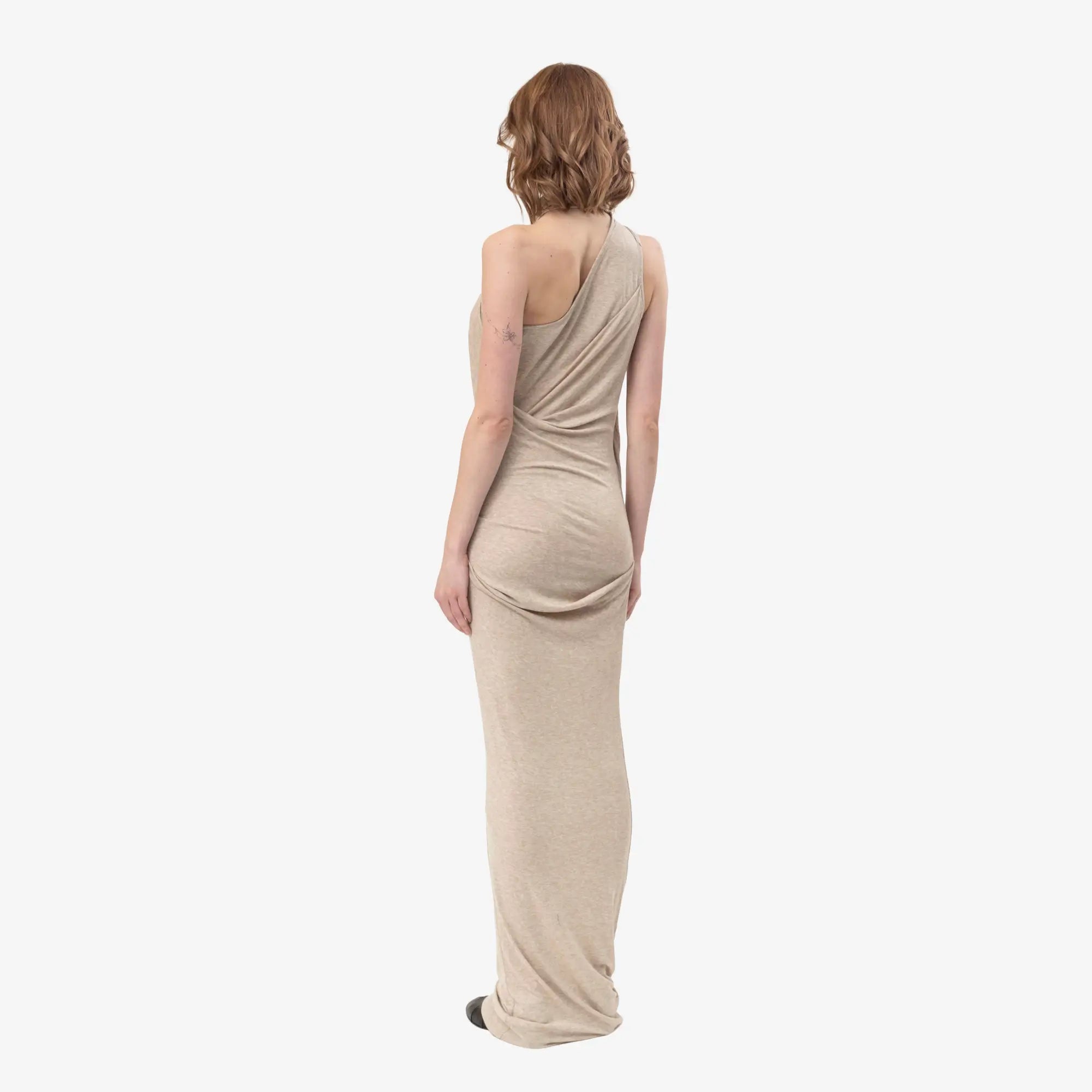 Entire Studios Womens Sleeveless Dalters Dress Fawn - 4