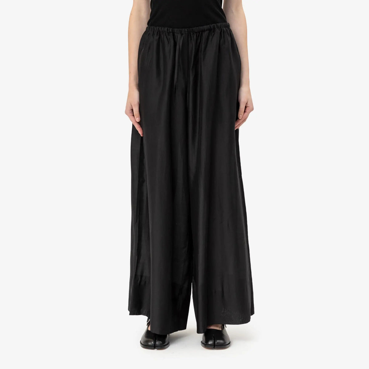 Entire Studios Womens Vento Wide Leg Pants Black | Feuille