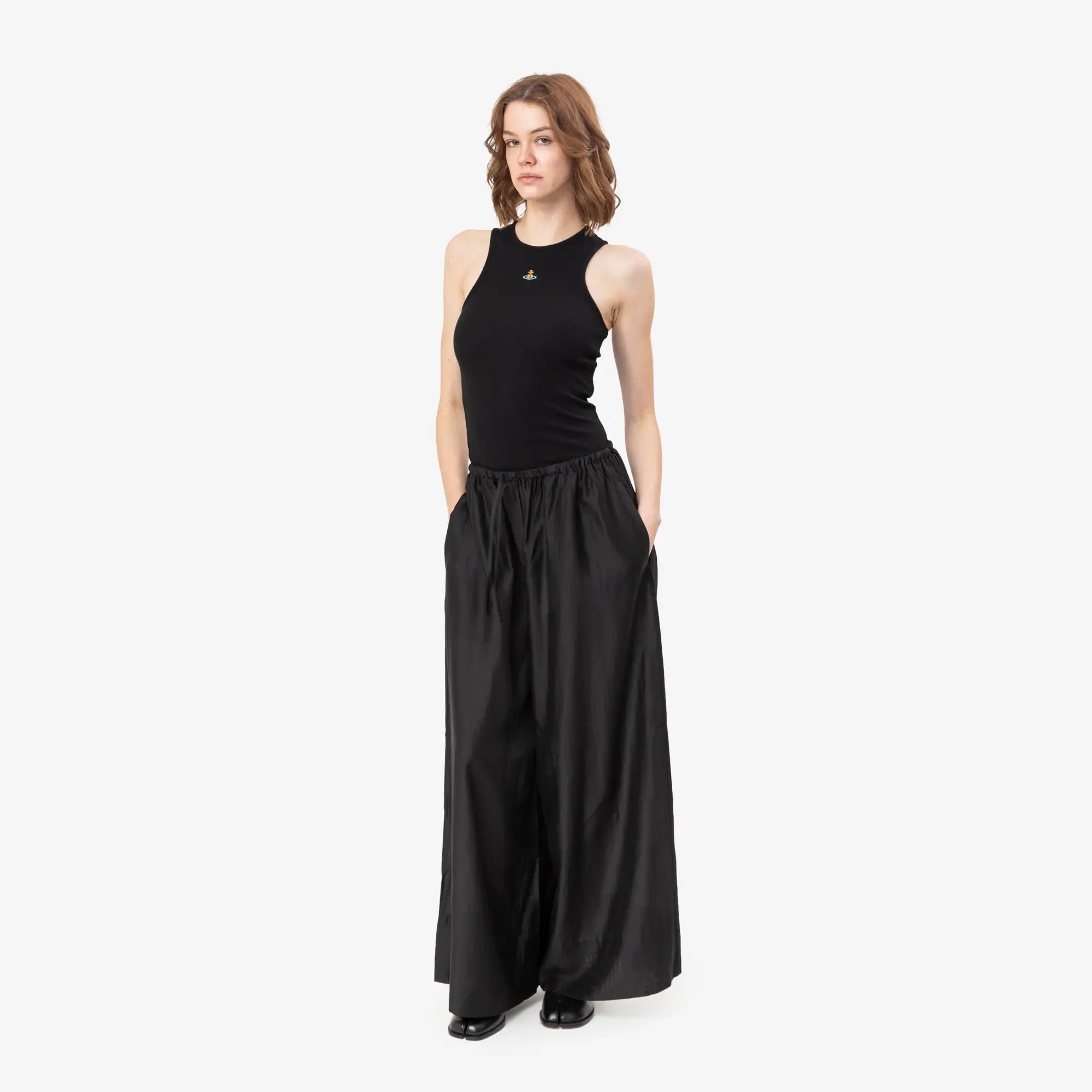 Entire Studios Womens Vento Wide Leg Pants Black - 2
