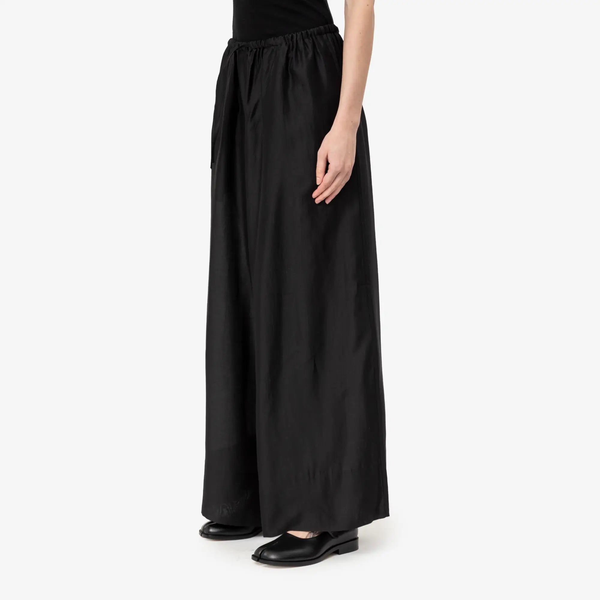 Entire Studios Womens Vento Wide Leg Pants Black - 3