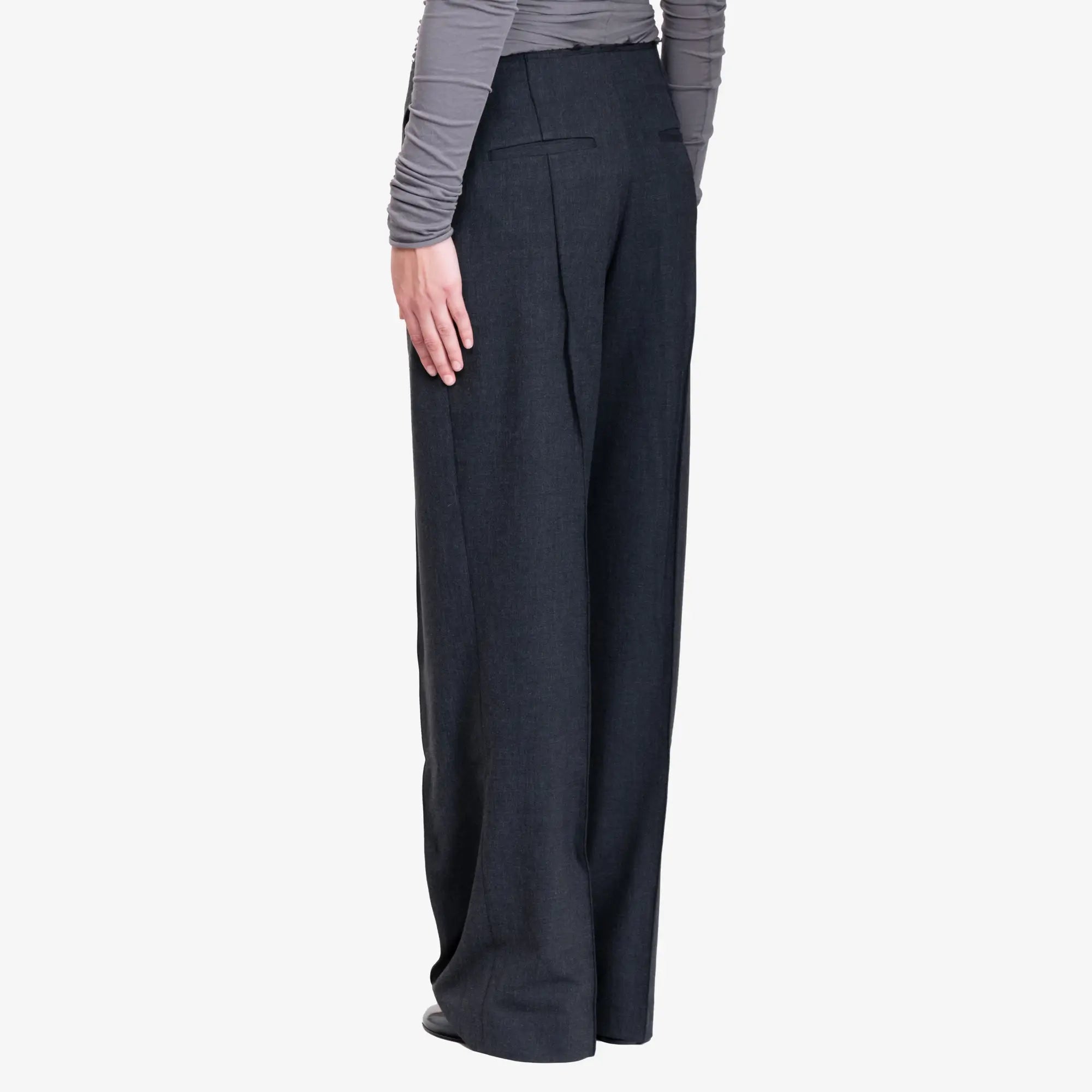 Entire Studios Womens Zerobound Trousers Graphite - 4