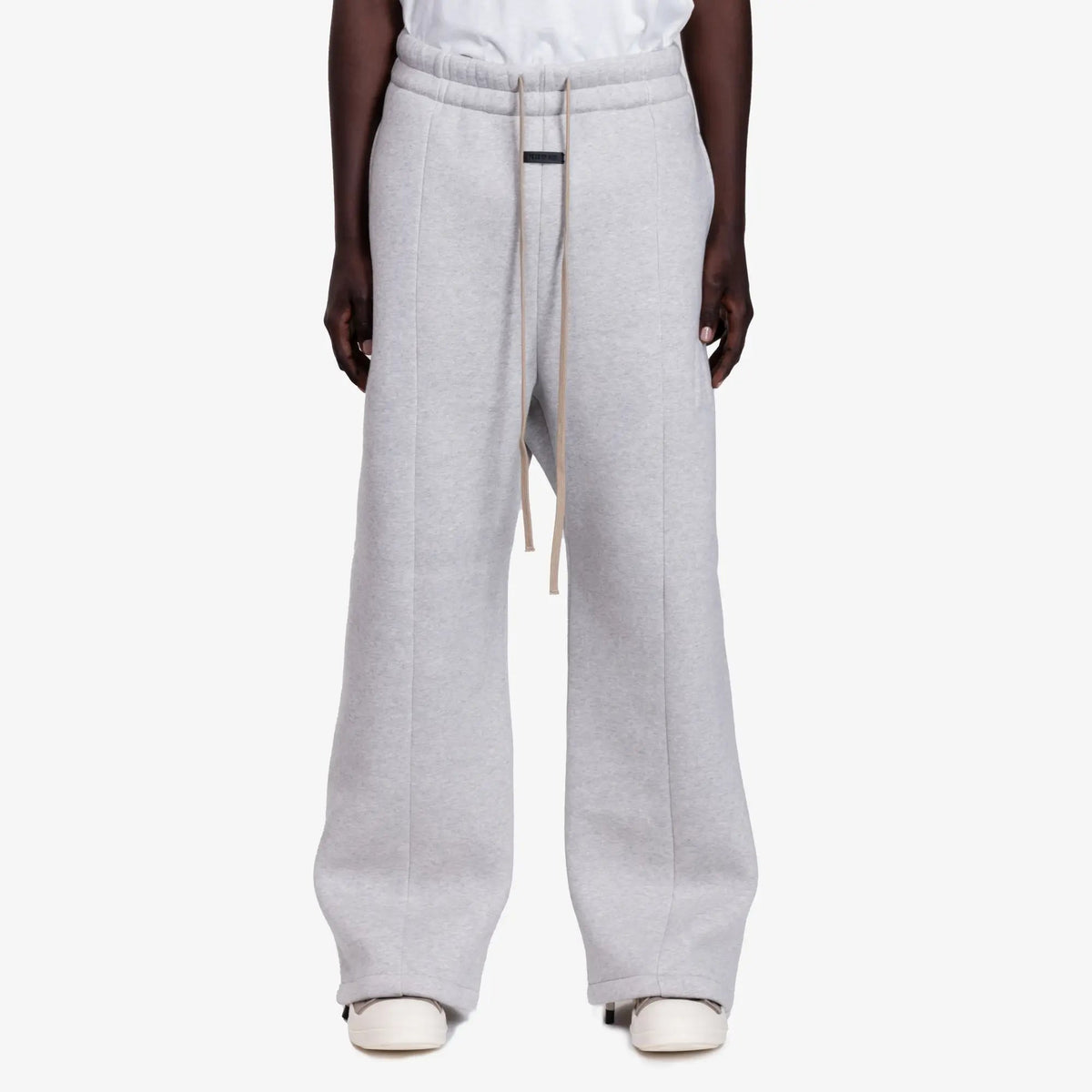 Fear of God Wide Leg Sweatpants in Heather Grey