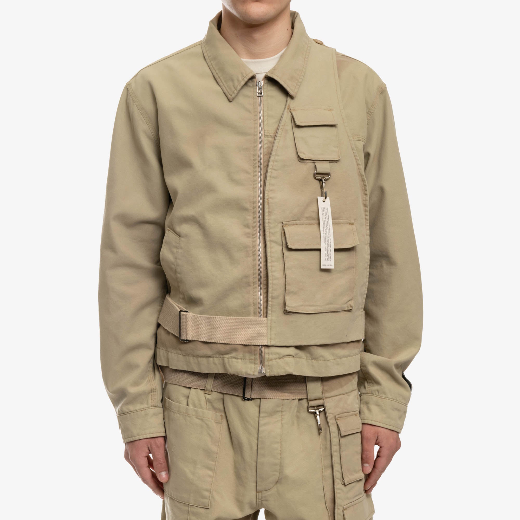 Reese Cooper Sunfaded Work Jacket Khaki - 1
