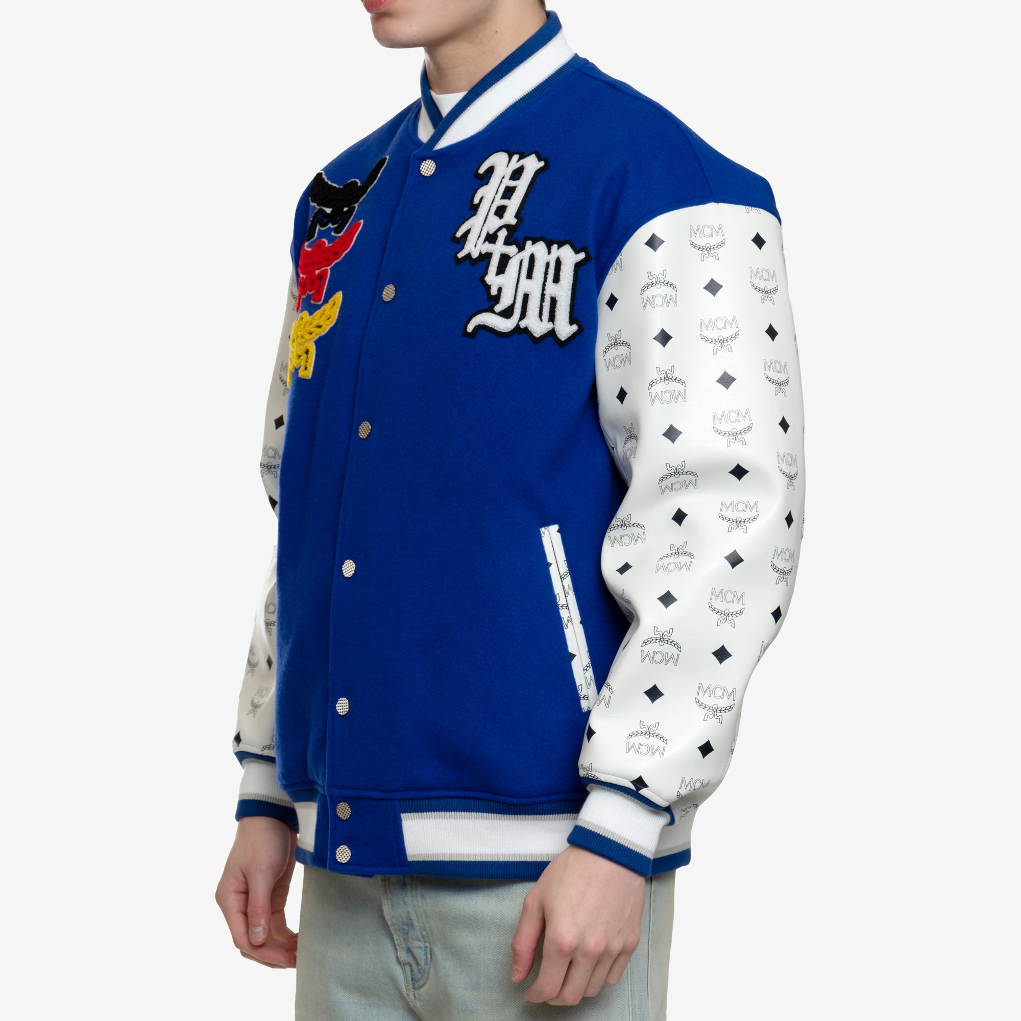 Phenomenon MCM Stadium Jacket Blue - 3