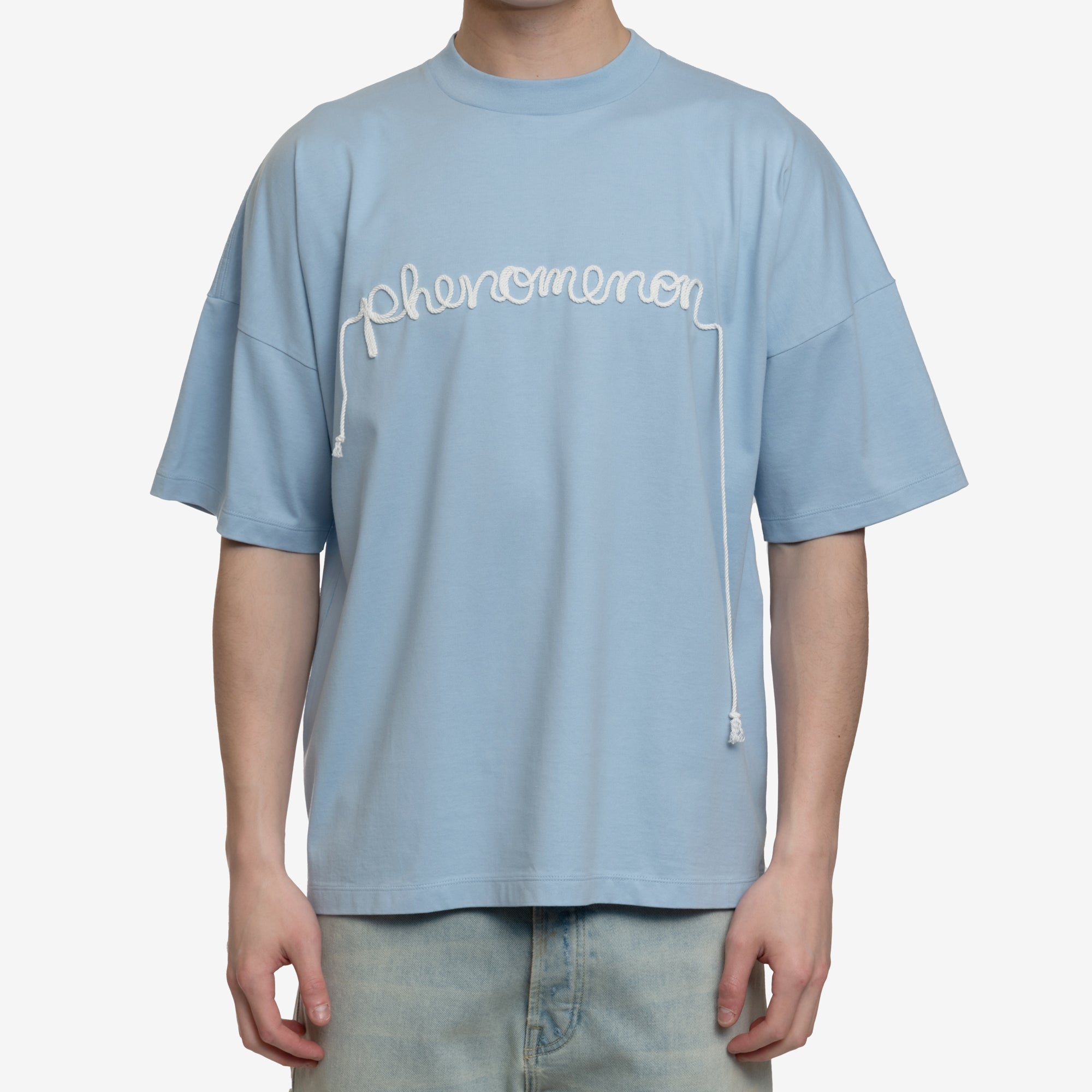 Phenomenon Big - O Handwritten Tee Blue - 1