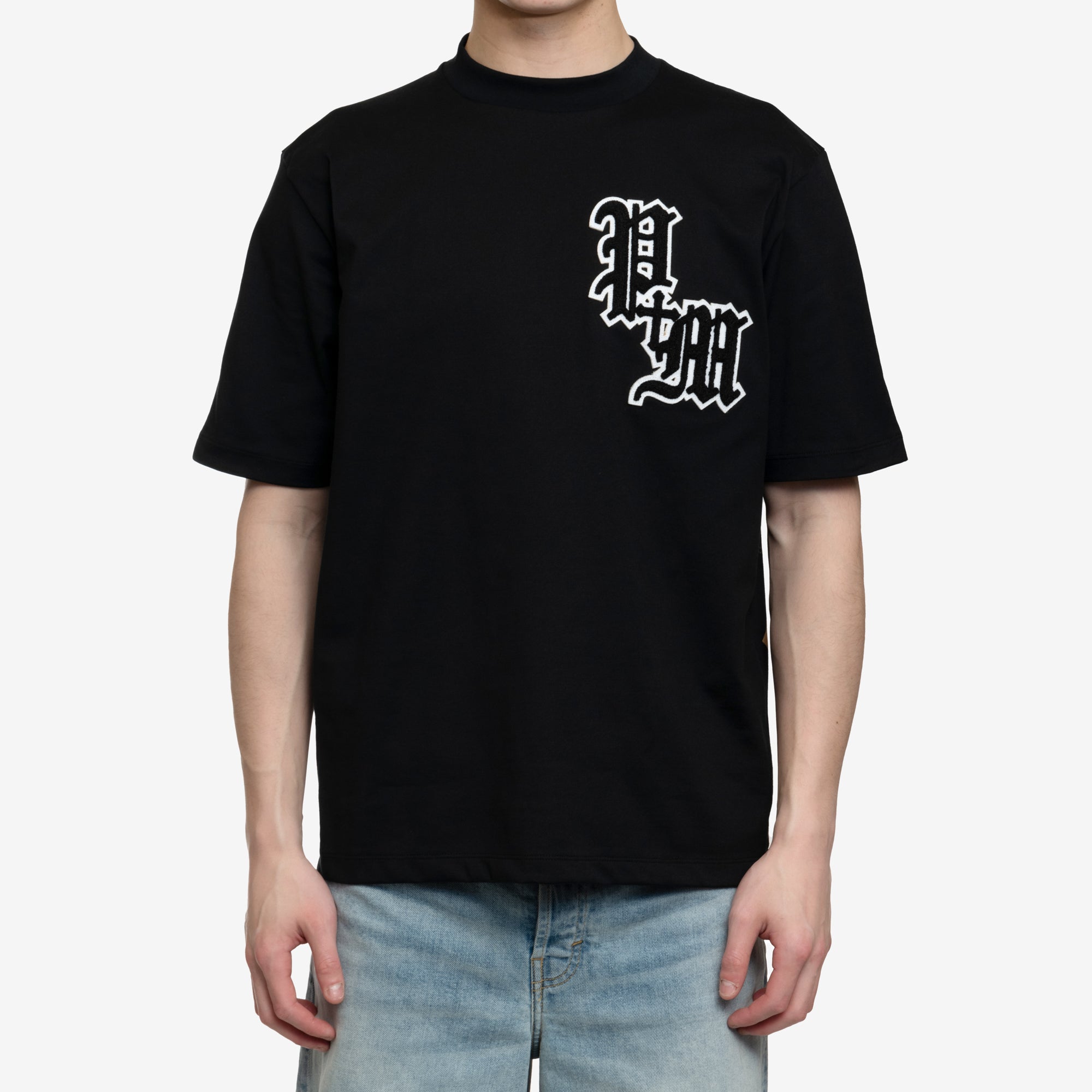 Phenomenon MCM Big Visetos Mock Tee Black - 1