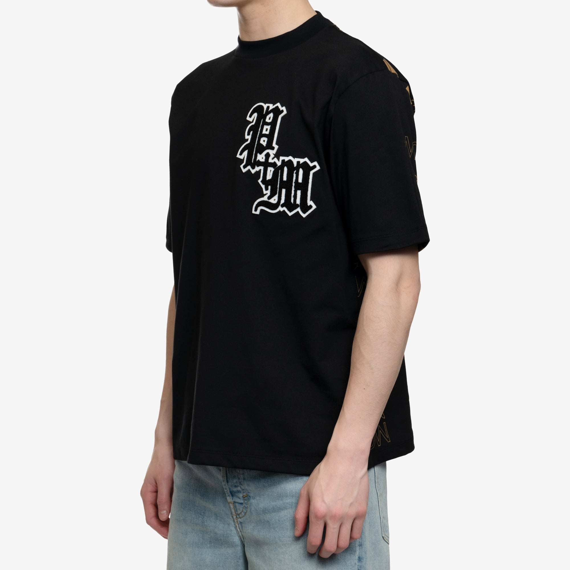 Phenomenon MCM Big Visetos Mock Tee Black - 3