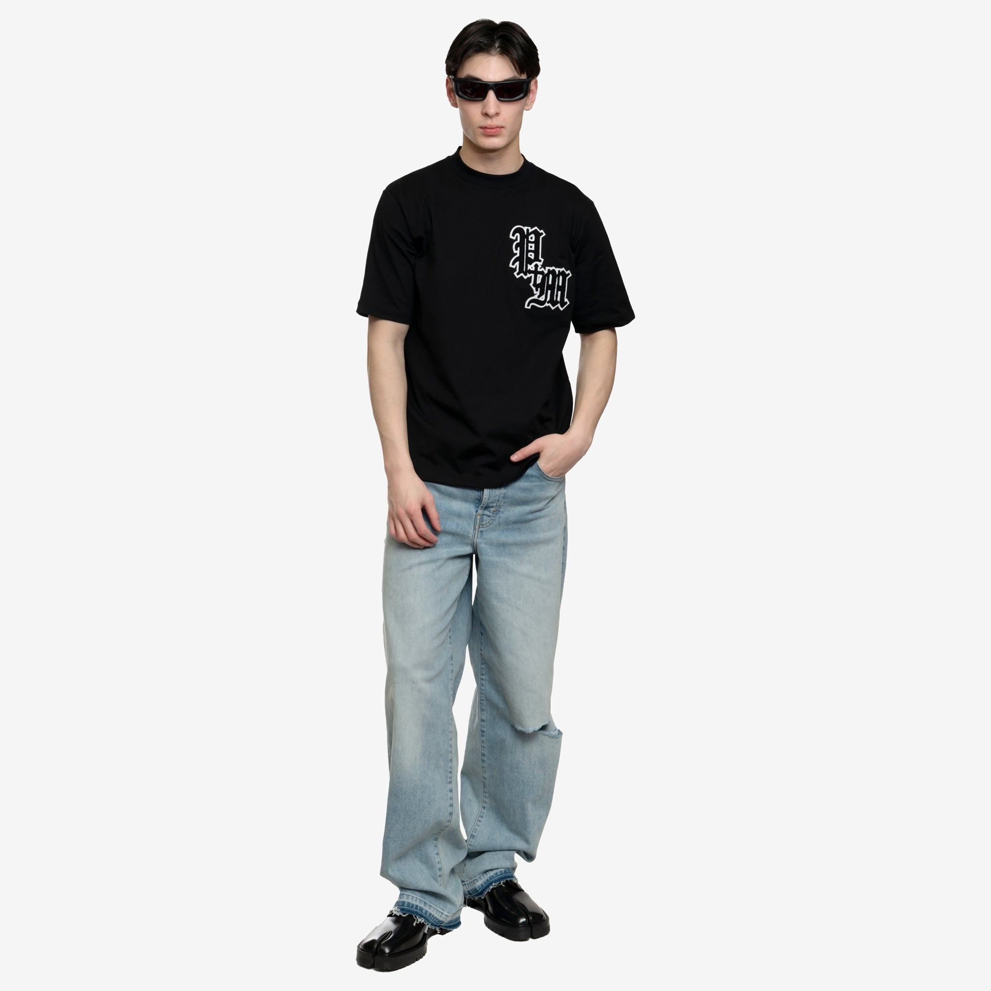 Phenomenon MCM Big Visetos Mock Tee Black - 2