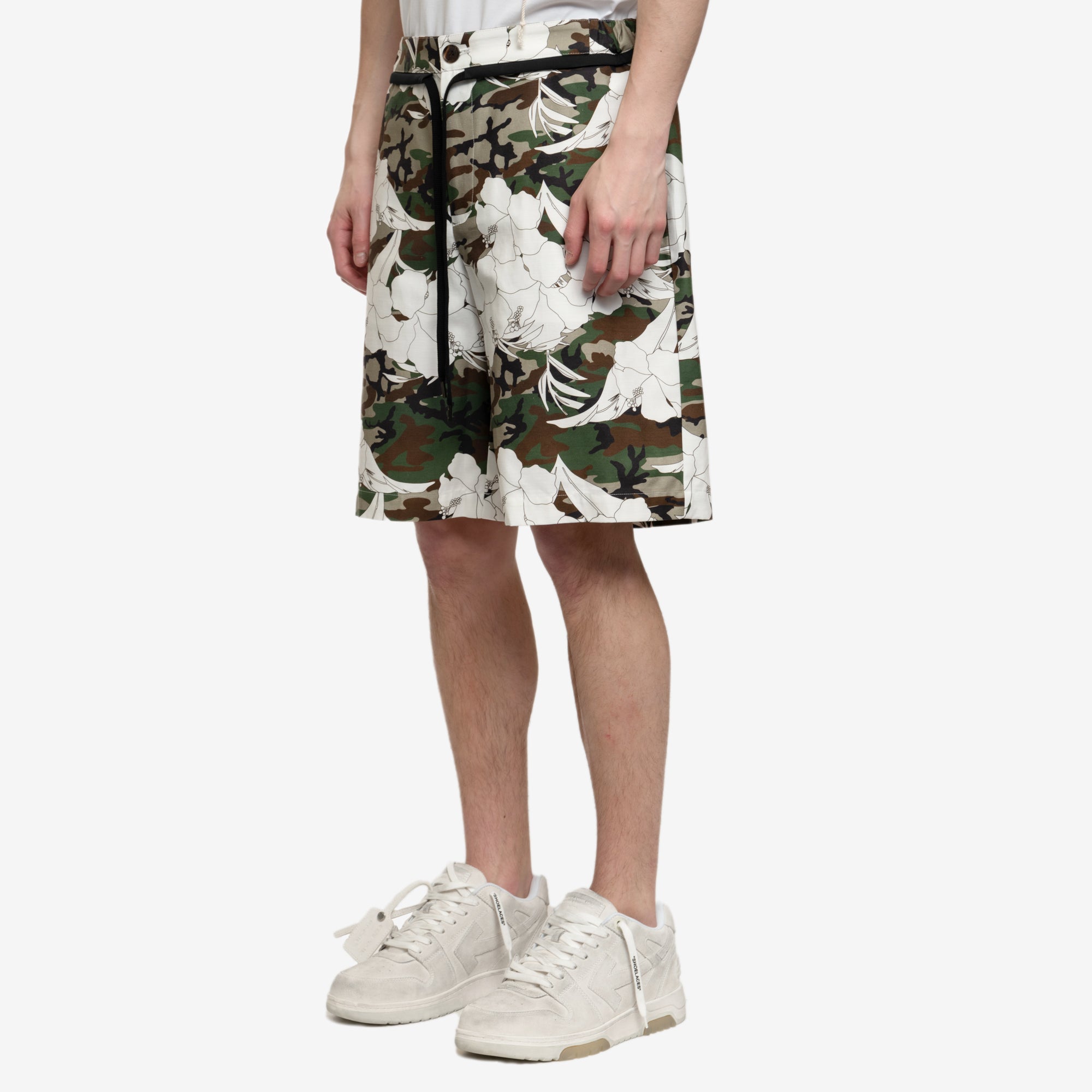 Phenomenon Flower Camo Shorts Khaki - 3