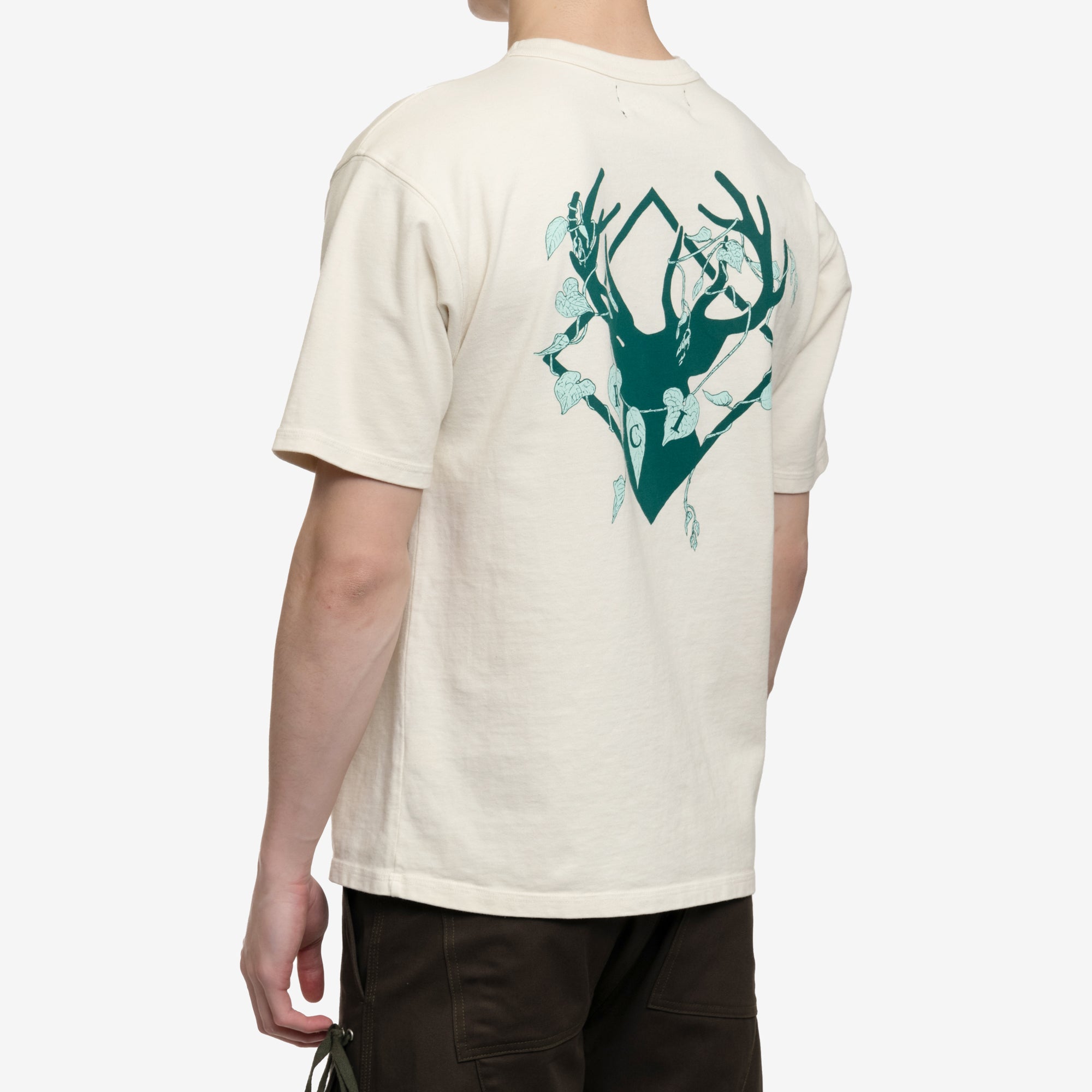 Reese Cooper Deer Diamond T-Shirt Vintage White - 4