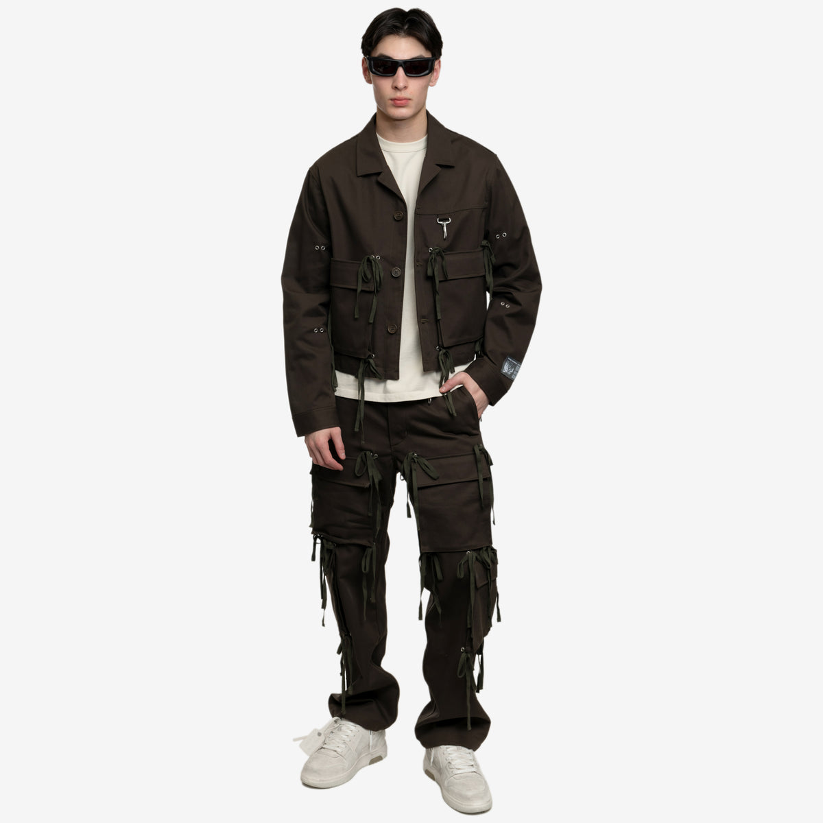 Reese Cooper Modular Pocket Jacket in Olive