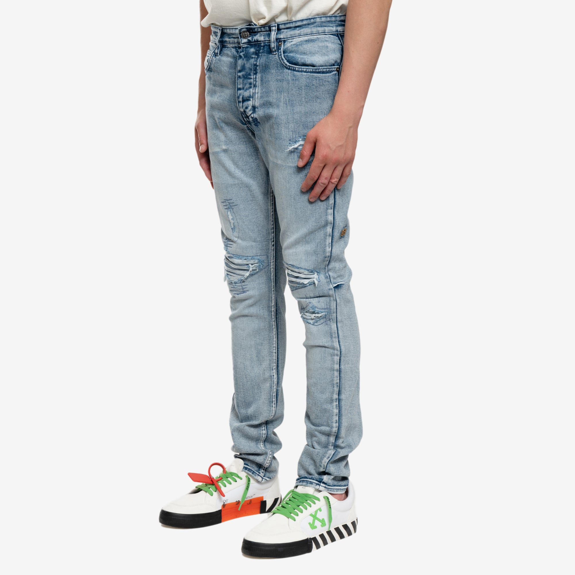 Ksubi Chitch Rekovery Jeans Blue - 3