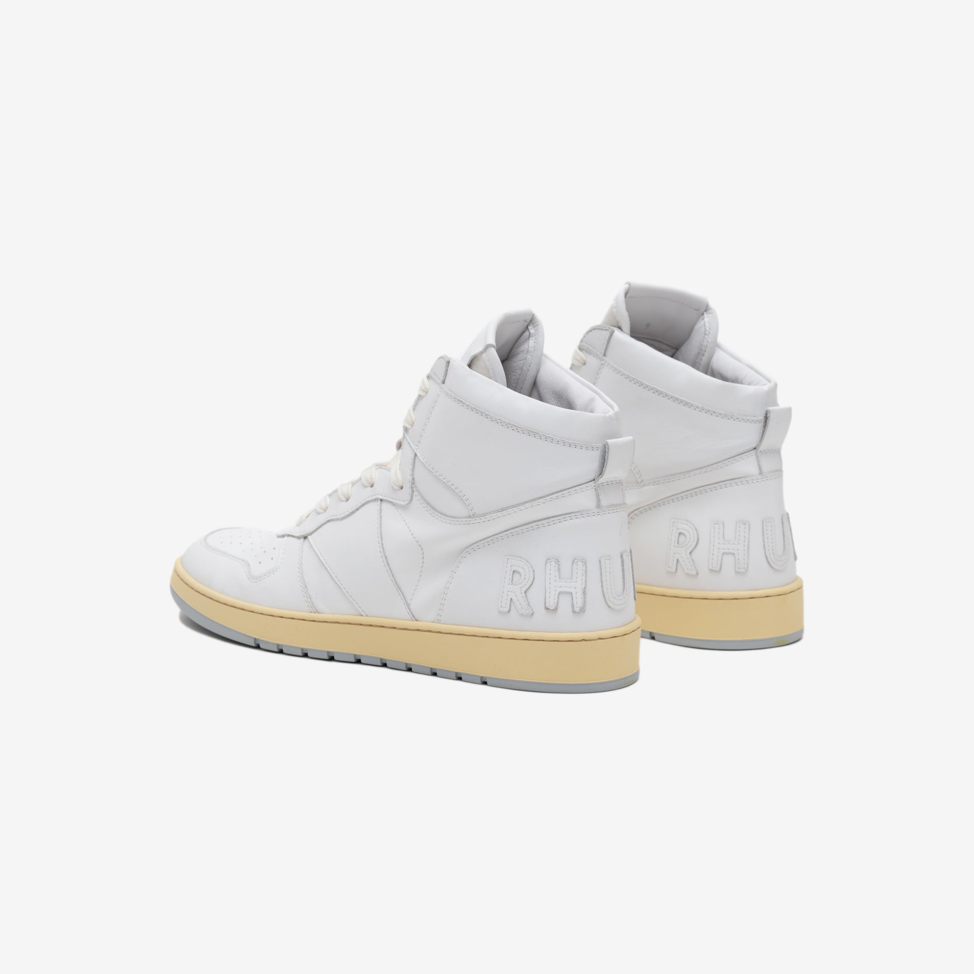 Rhude Rhecess Hi Sneakers White - 2