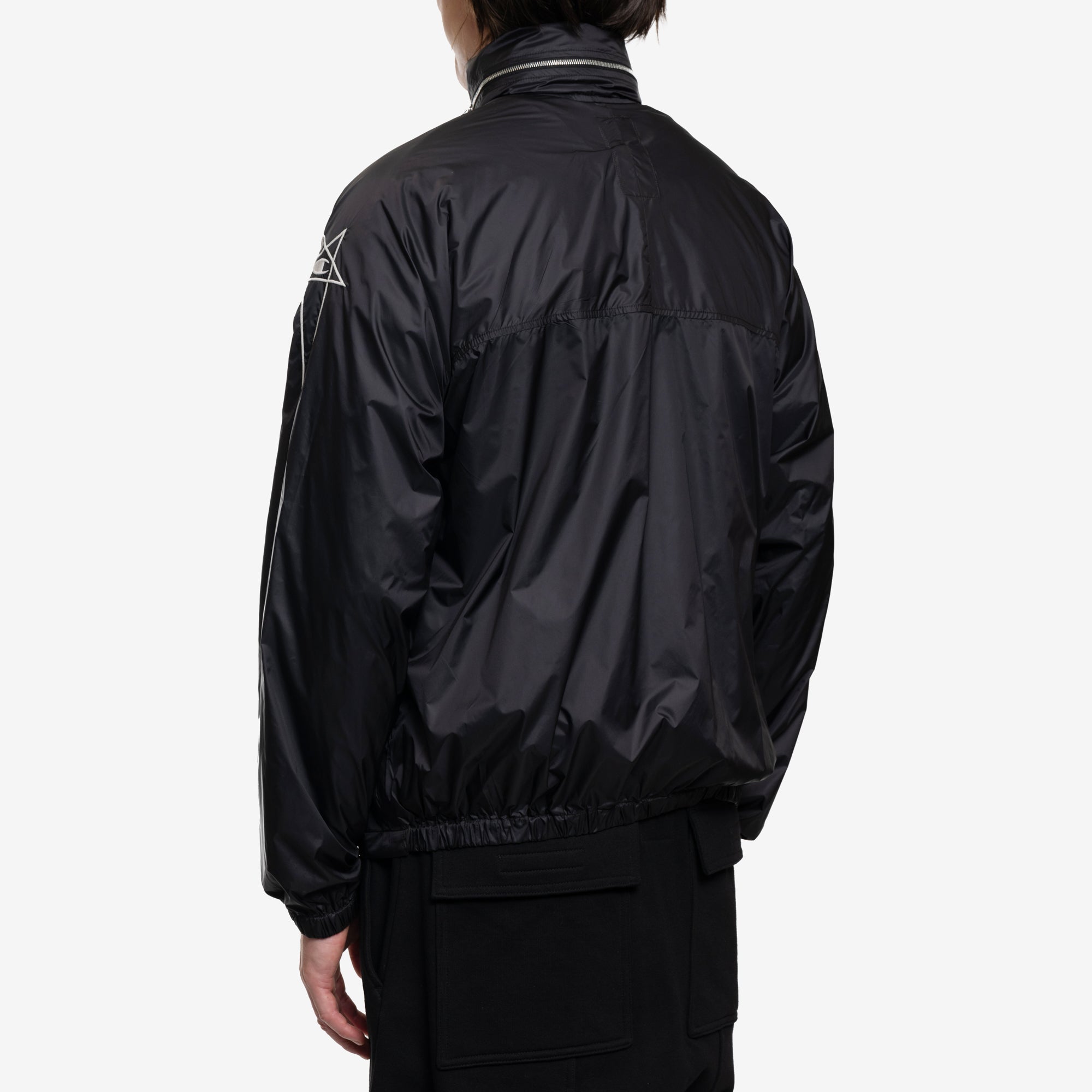 Rick Owens Champion Mountain Windbreaker Black - 4