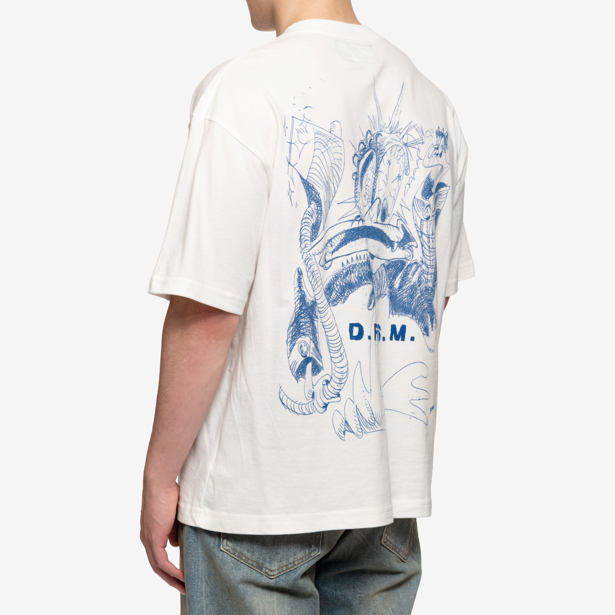 Dom Rebel Grimey T-Shirt Ivory - 4