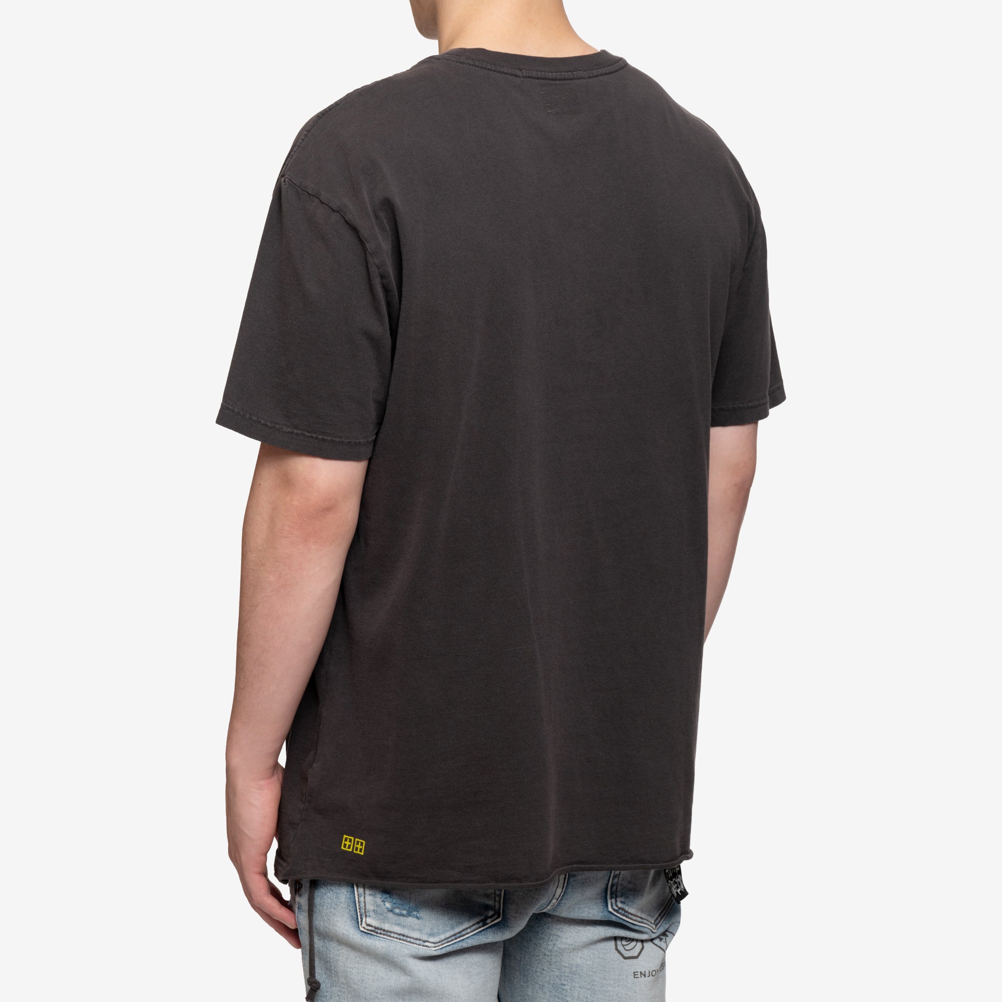 Ksubi Happy Glow Biggie Tee Faded Black - 4