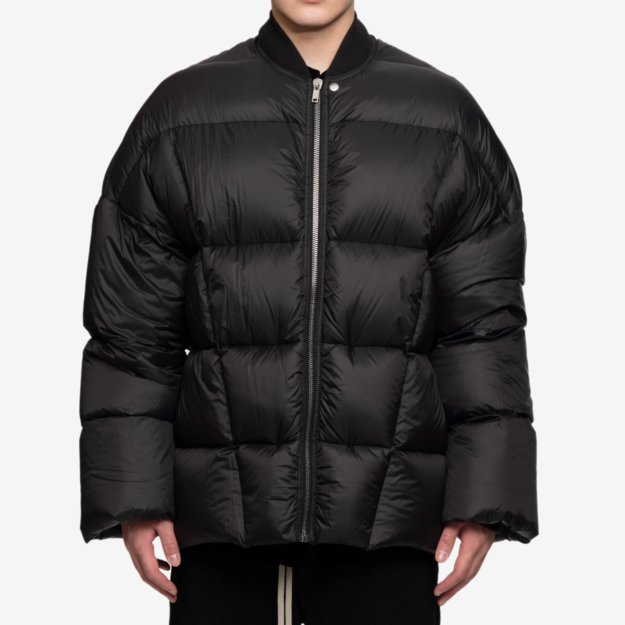 rick owens FLIGHT JKT ダウンジャケット22aw Rick Owens Men Flight Down Jacket in Black