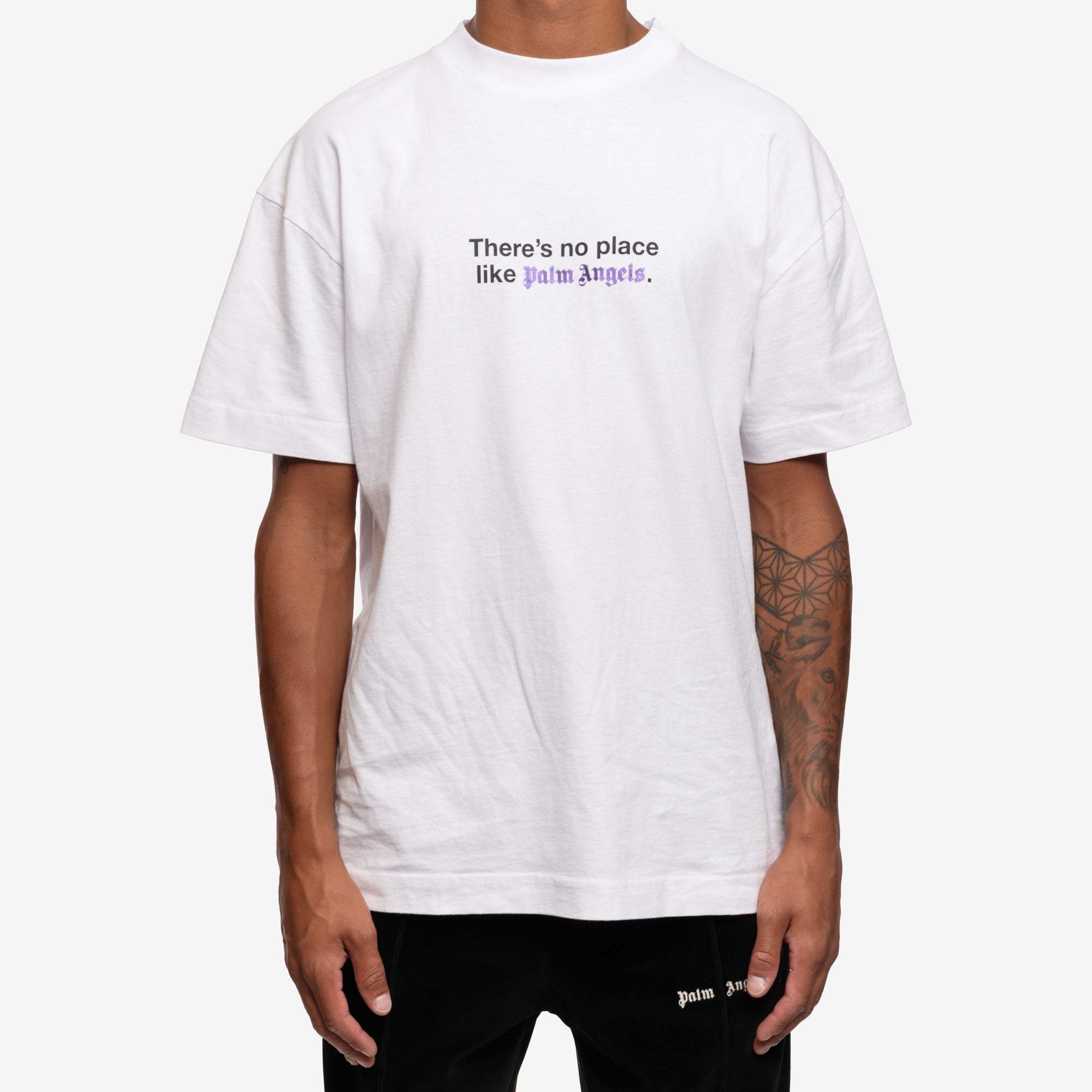 Palm Angels No Place T-Shirt White - 1