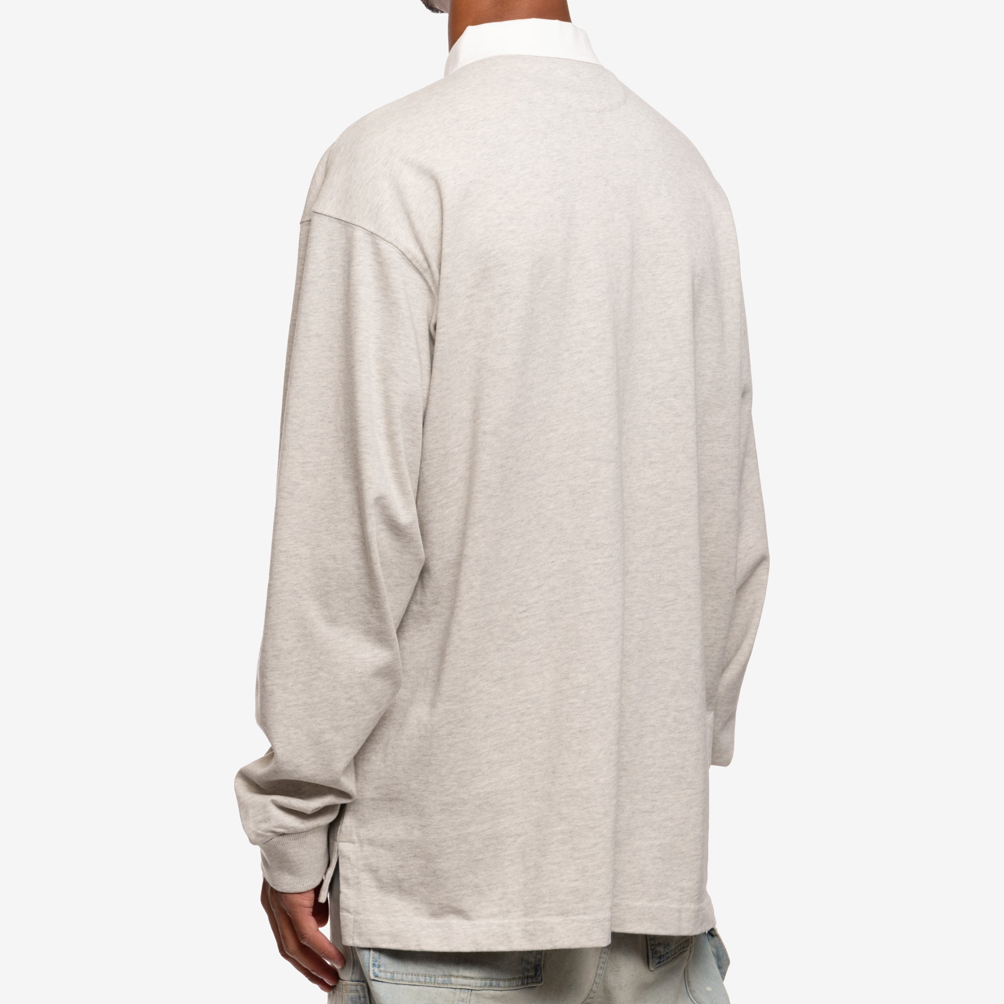 Kenzo Tiger Academy Rugby Polo Pale Grey - 4