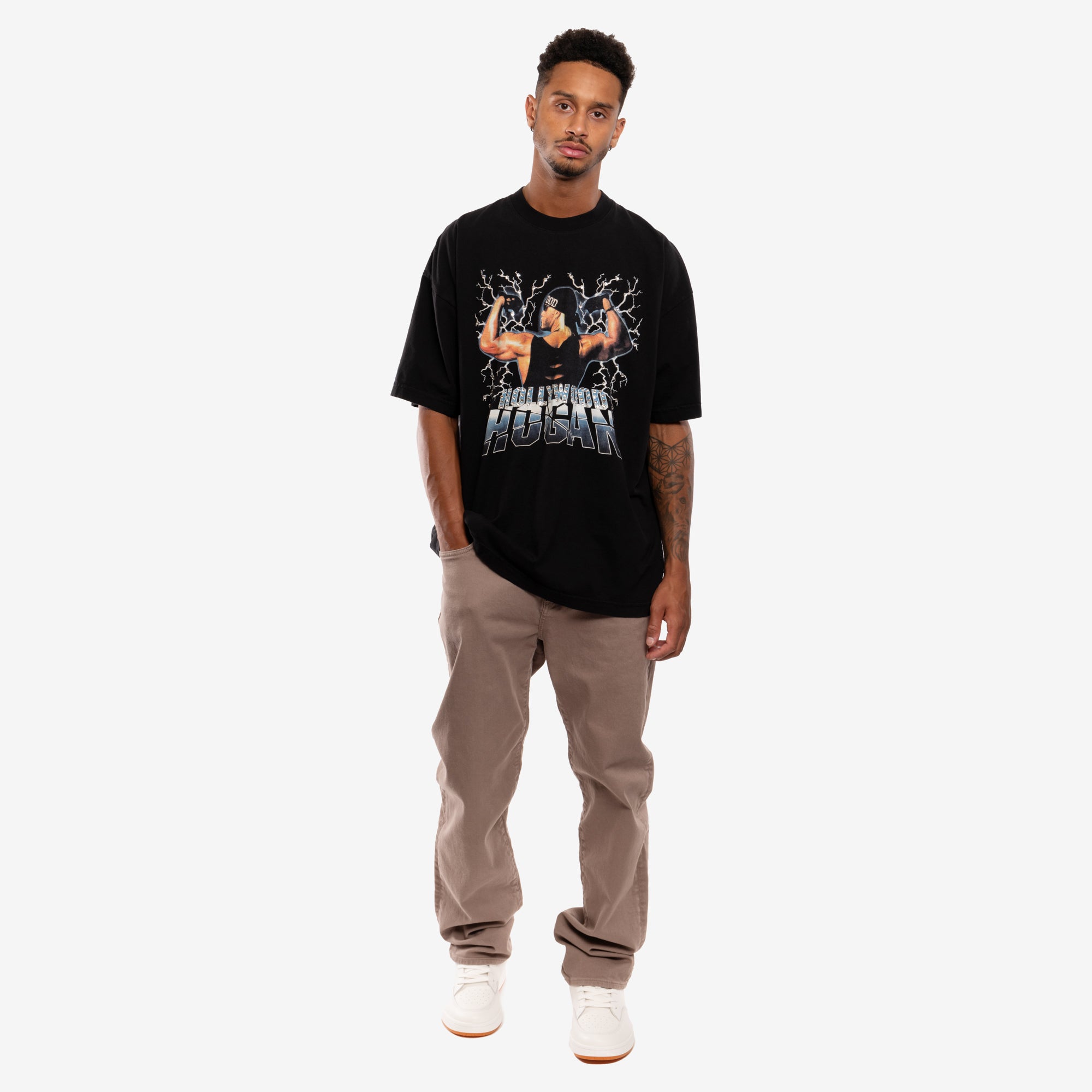 Dom Rebel Hulk Hogan Vintage Crystal T-Shirt Black - 2